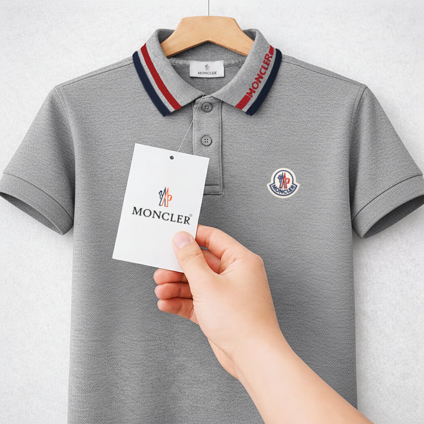 Premium Stripe Collar Polo T-Shirt | CD-PZ5