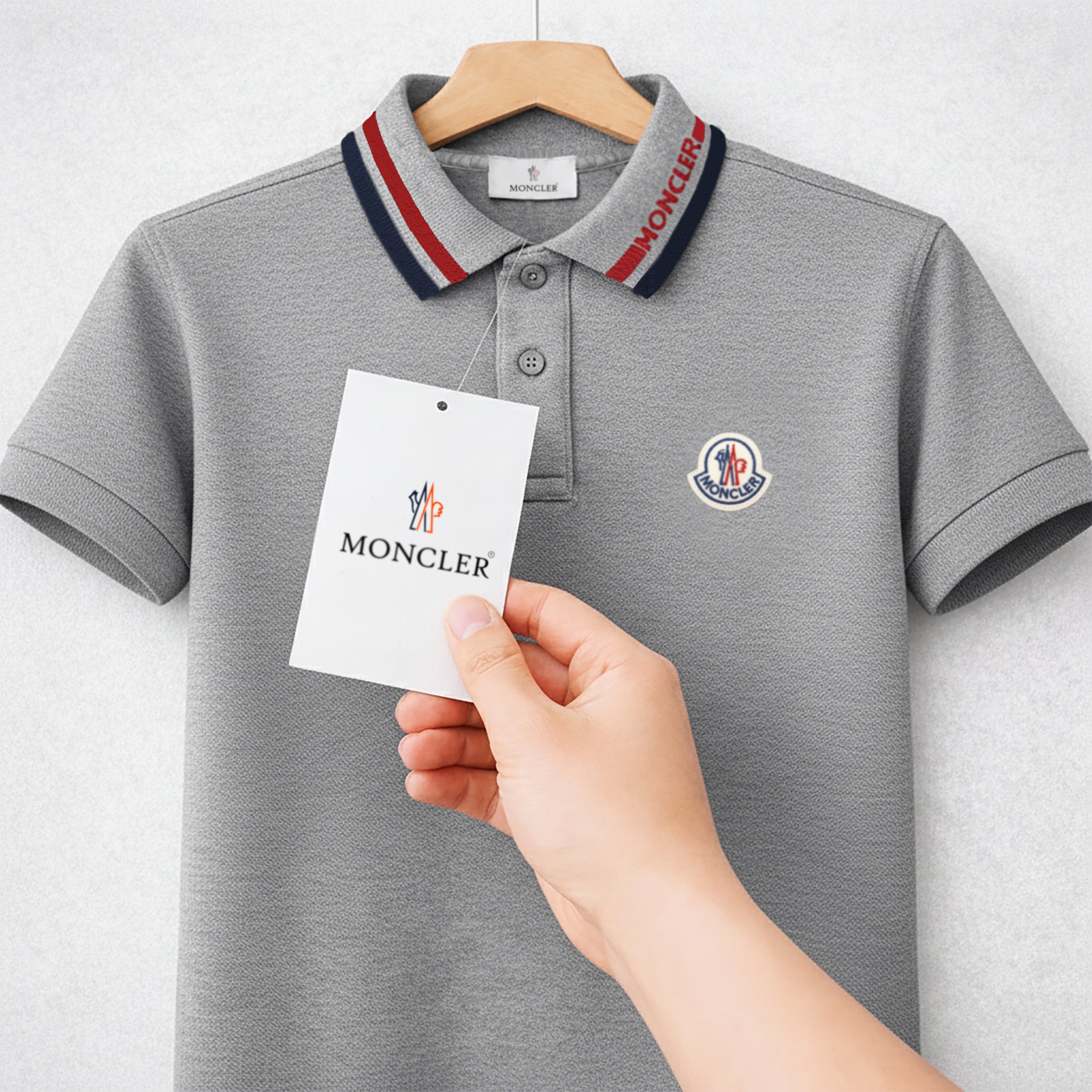 Premium Stripe Collar Polo T-Shirt | CD-PZ5