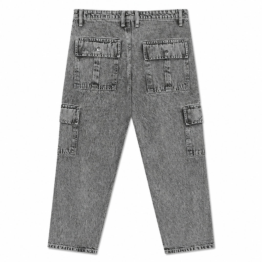 Urban Utility Cargo Denim Pants – Relaxed Fit Everyday Style | | CD-PPS21
