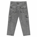 Urban Utility Cargo Denim Pants – Relaxed Fit Everyday Style | | CD-PPS21