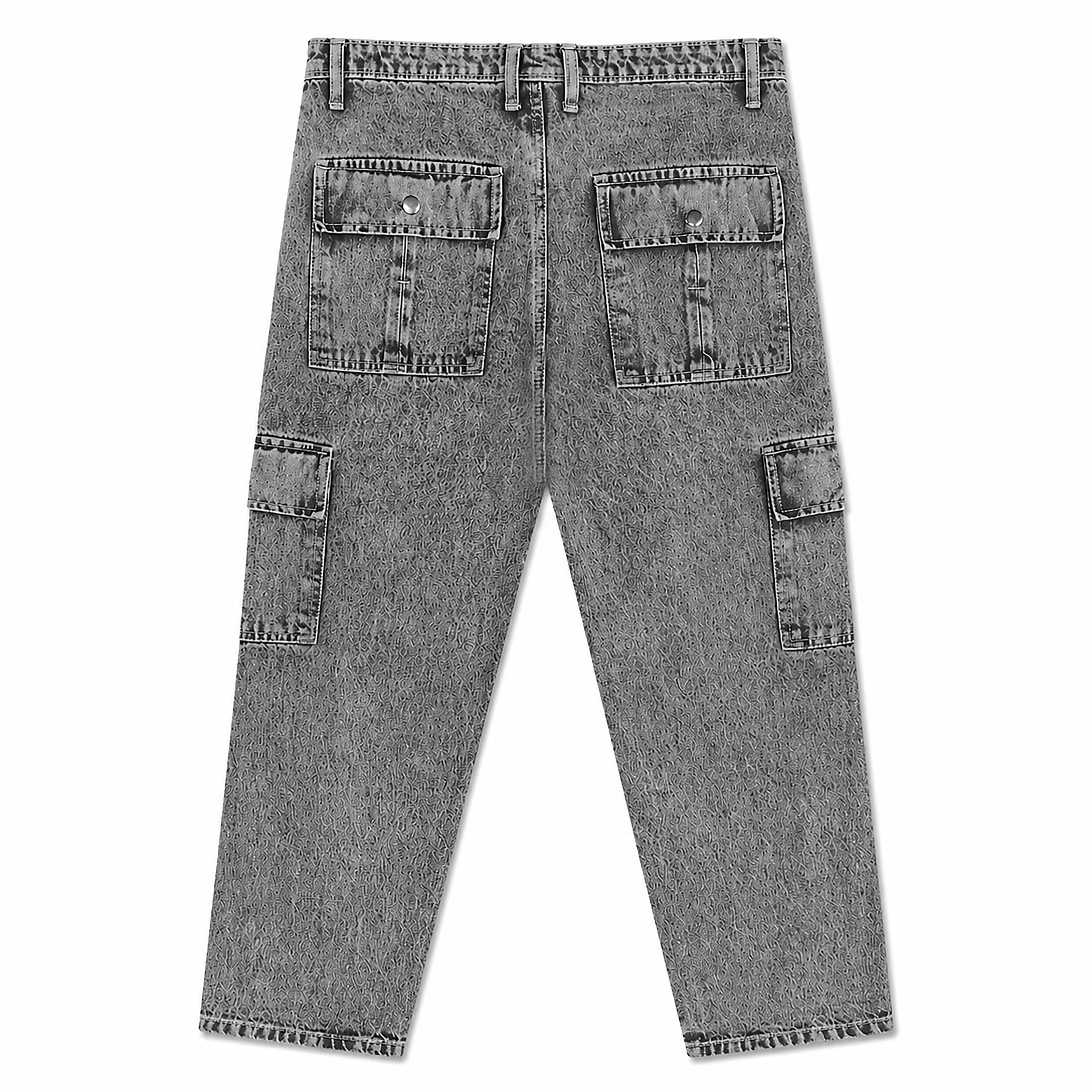Urban Utility Cargo Denim Pants – Relaxed Fit Everyday Style | | CD-PPS21
