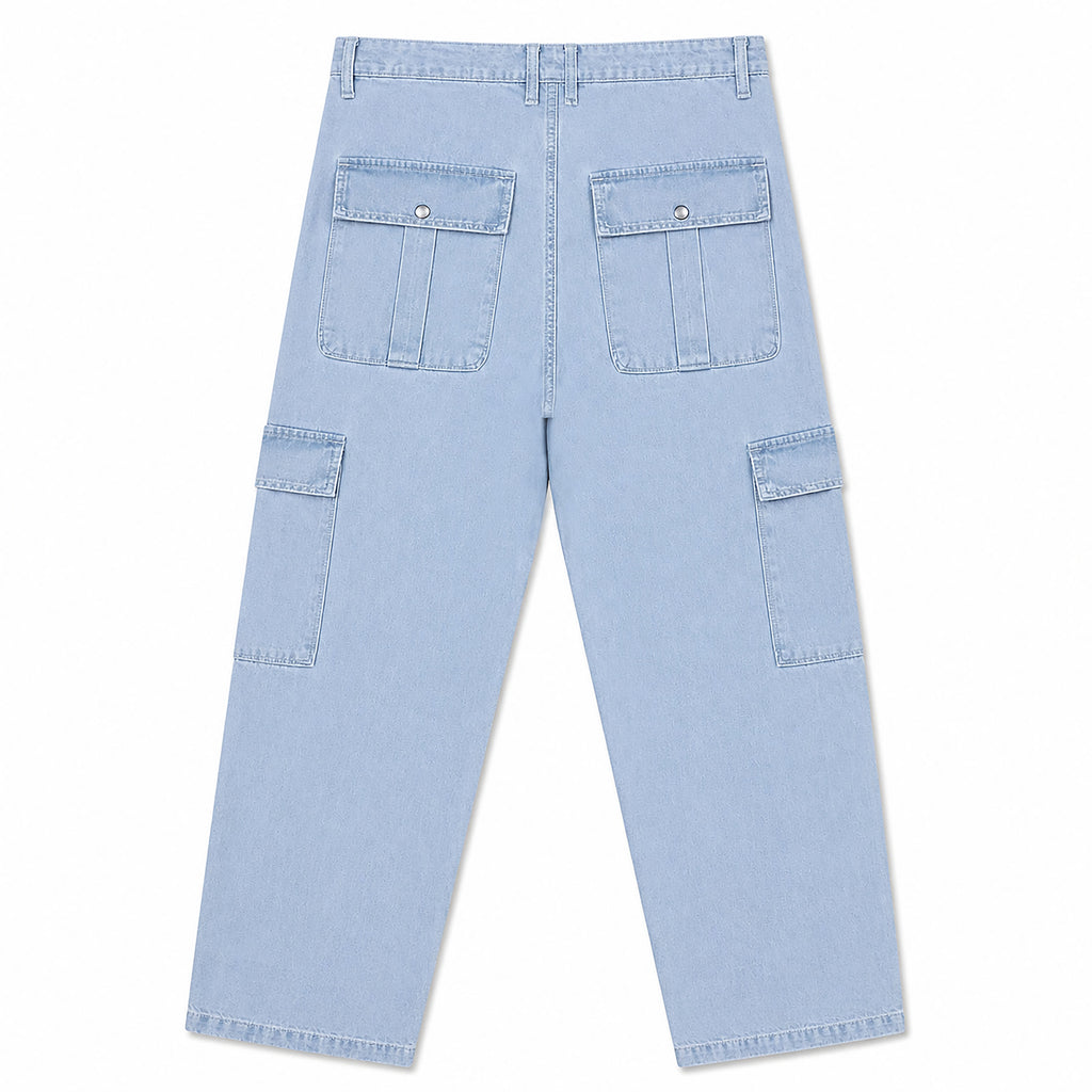 Urban Utility Cargo Denim Pants – Relaxed Fit Everyday Style | | CD-PPS21