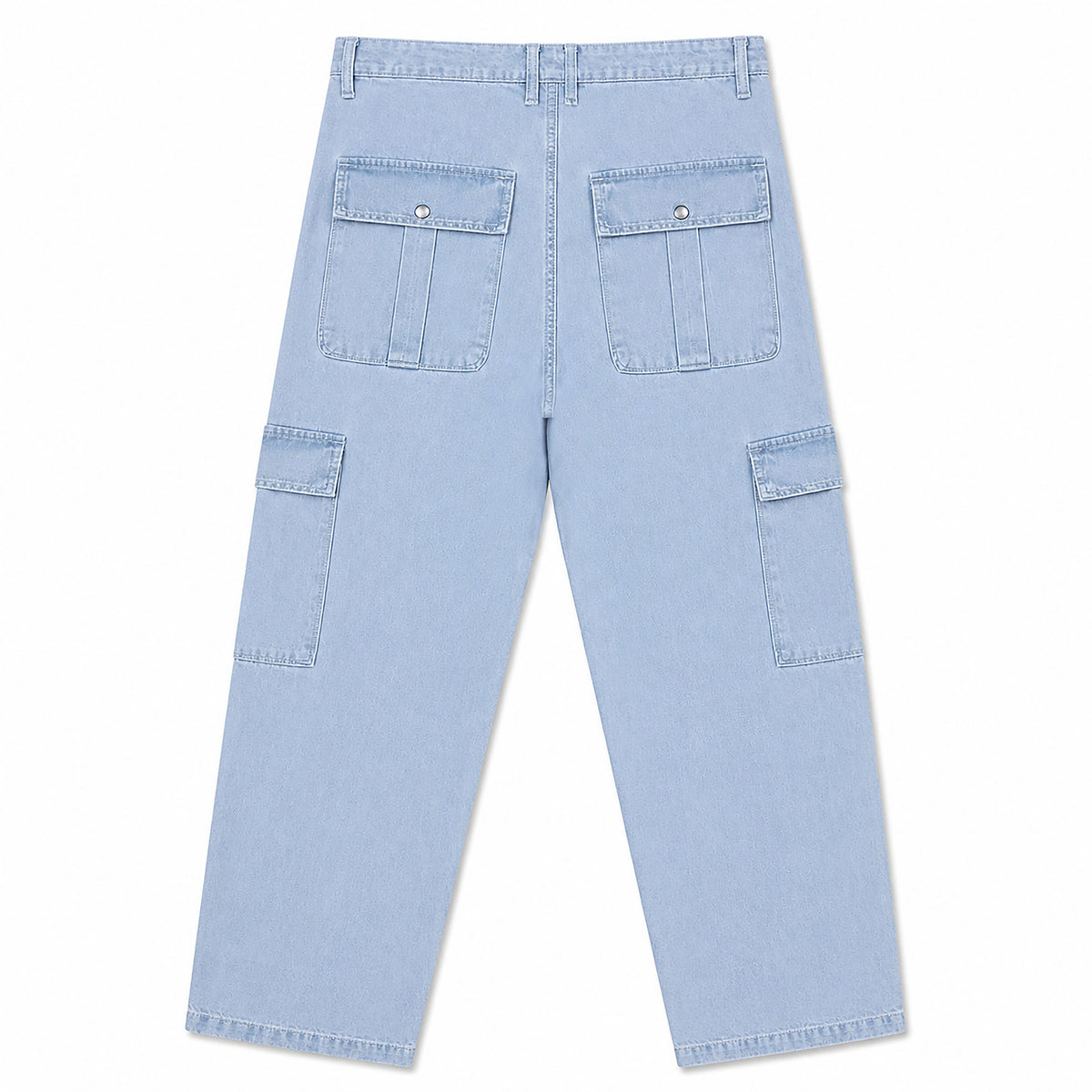 Urban Utility Cargo Denim Pants – Relaxed Fit Everyday Style | | CD-PPS21