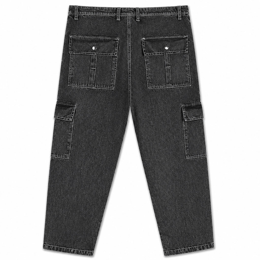 Urban Utility Cargo Denim Pants – Relaxed Fit Everyday Style | | CD-PPS21