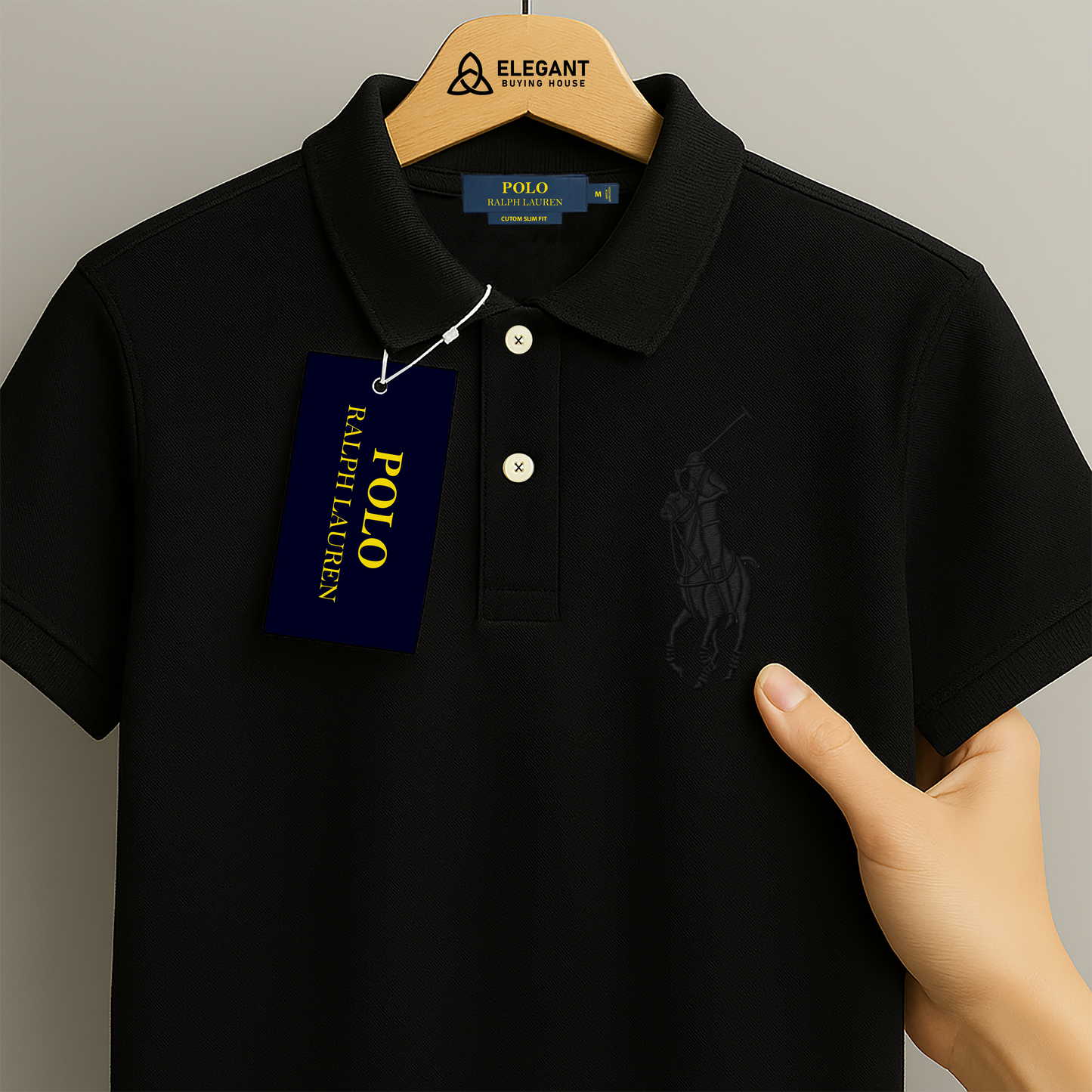 পুরুষদের ক্লাসিক পোলো টি-শার্ট – নরম শ্বাস-প্রশ্বাসের যোগ্য ফ্যাব্রিক, কাস্টম স্লিম ফিট | একাধিক রঙে পাওয়া যায় | CD-MCP15