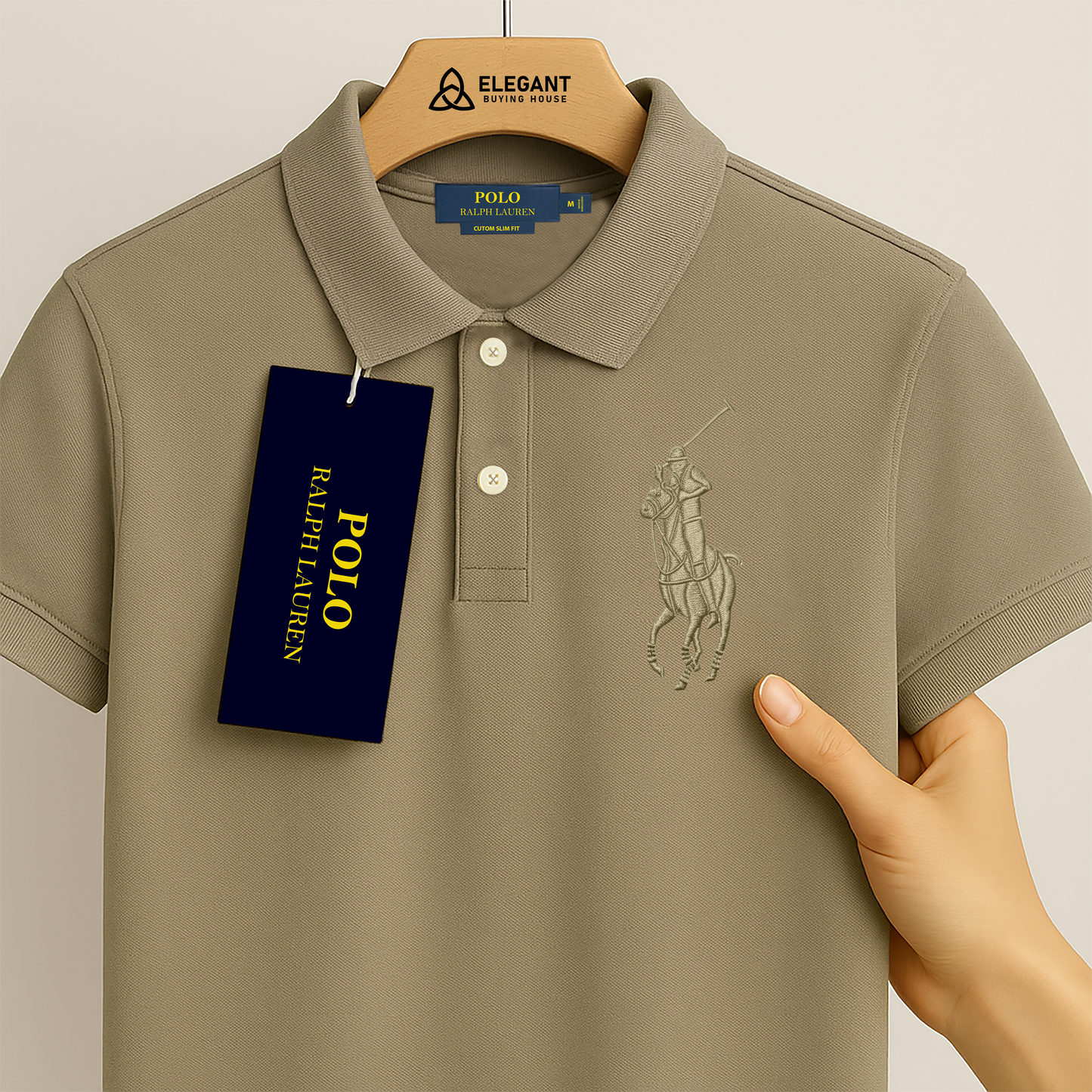 পুরুষদের ক্লাসিক পোলো টি-শার্ট – নরম শ্বাস-প্রশ্বাসের যোগ্য ফ্যাব্রিক, কাস্টম স্লিম ফিট | একাধিক রঙে পাওয়া যায় | CD-MCP15