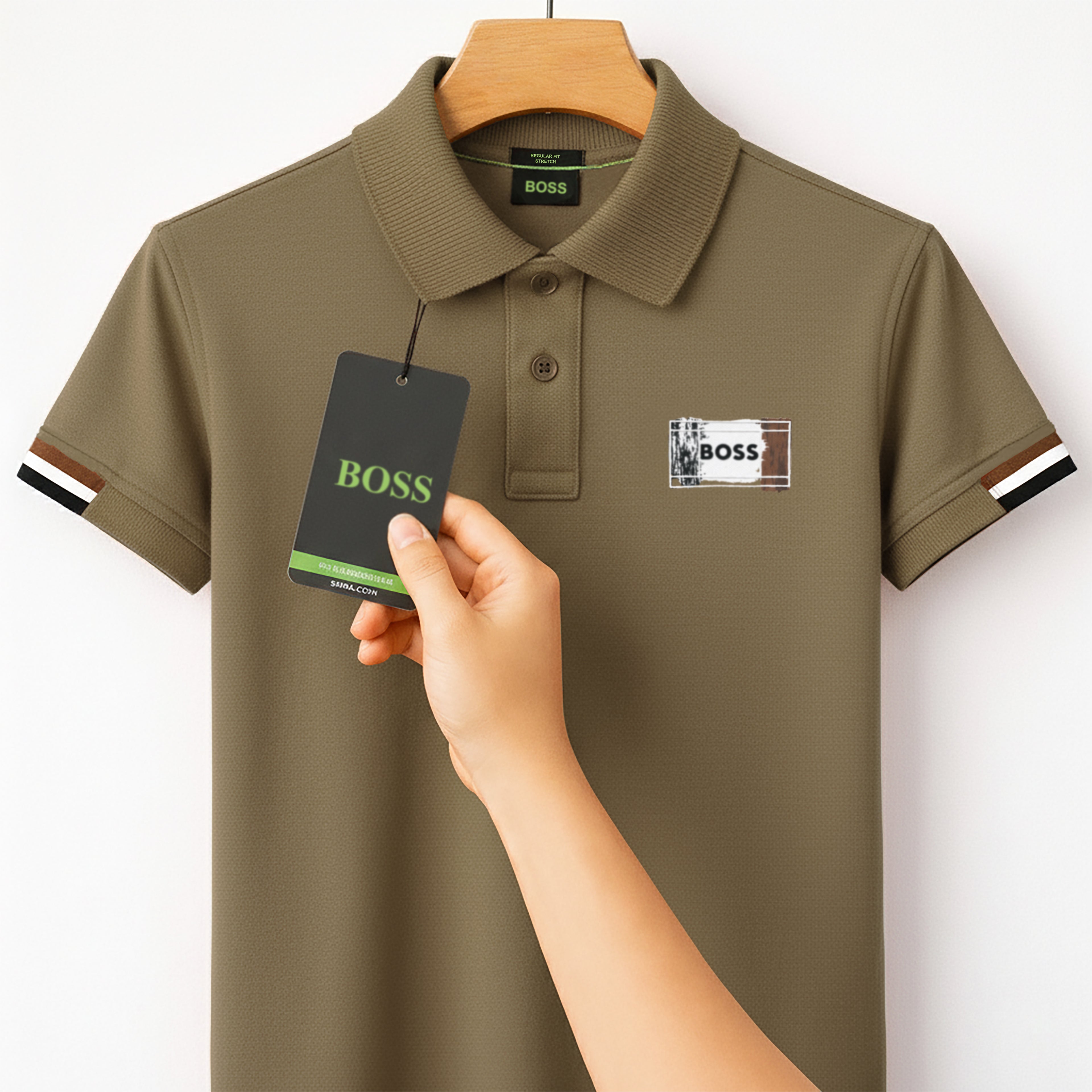 Premium Signature Polo T-Shirt | 5 Elegant Color Options | CD-PZ4