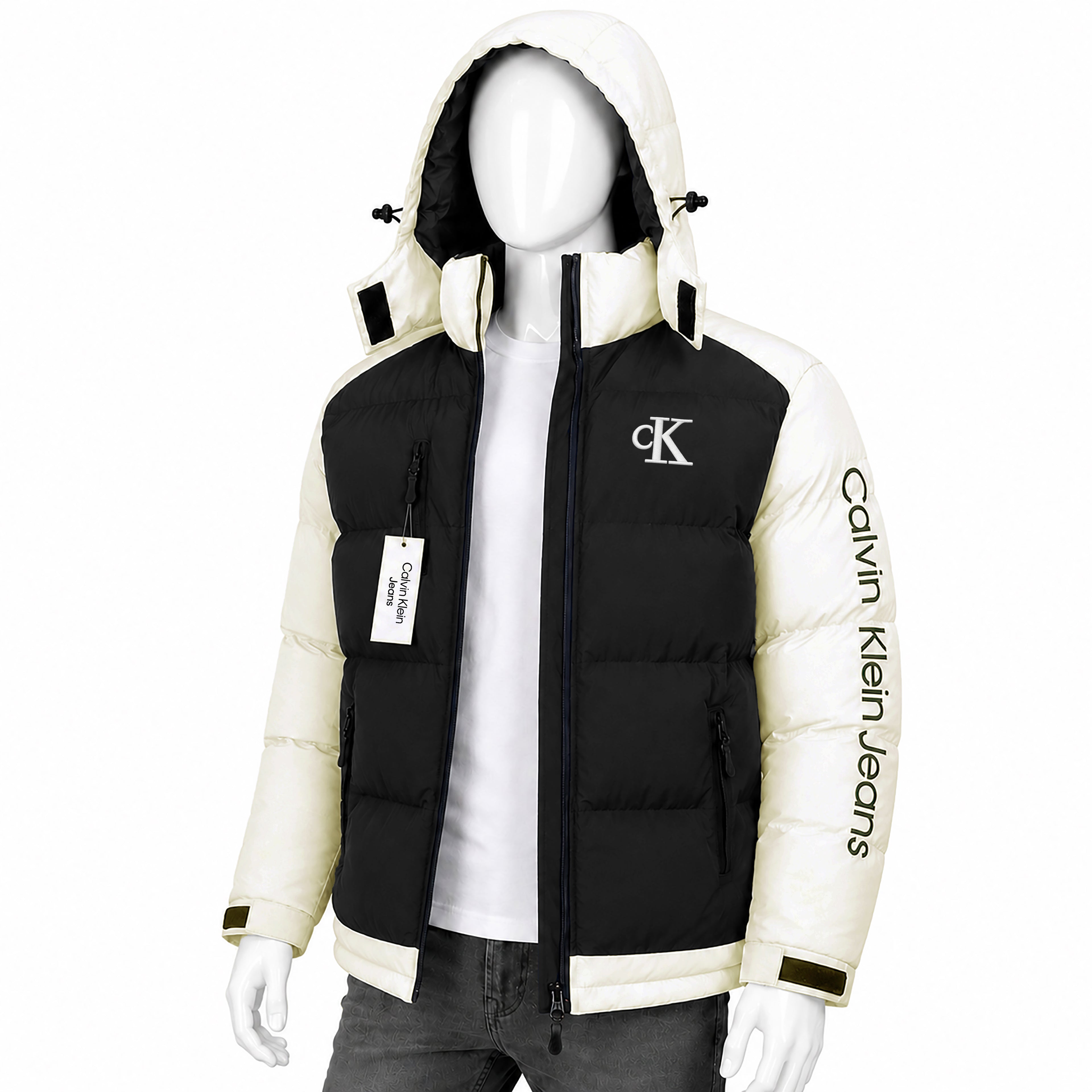 Premium Unisex Hooded Puffer Jacket | Everyday Winter Comfort | Code-WNT7