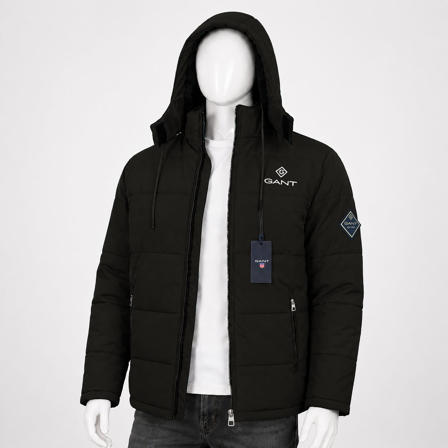 Premium Hooded Winter Padding Jacket for Men | Warm & Comfortable | Code-WNT8