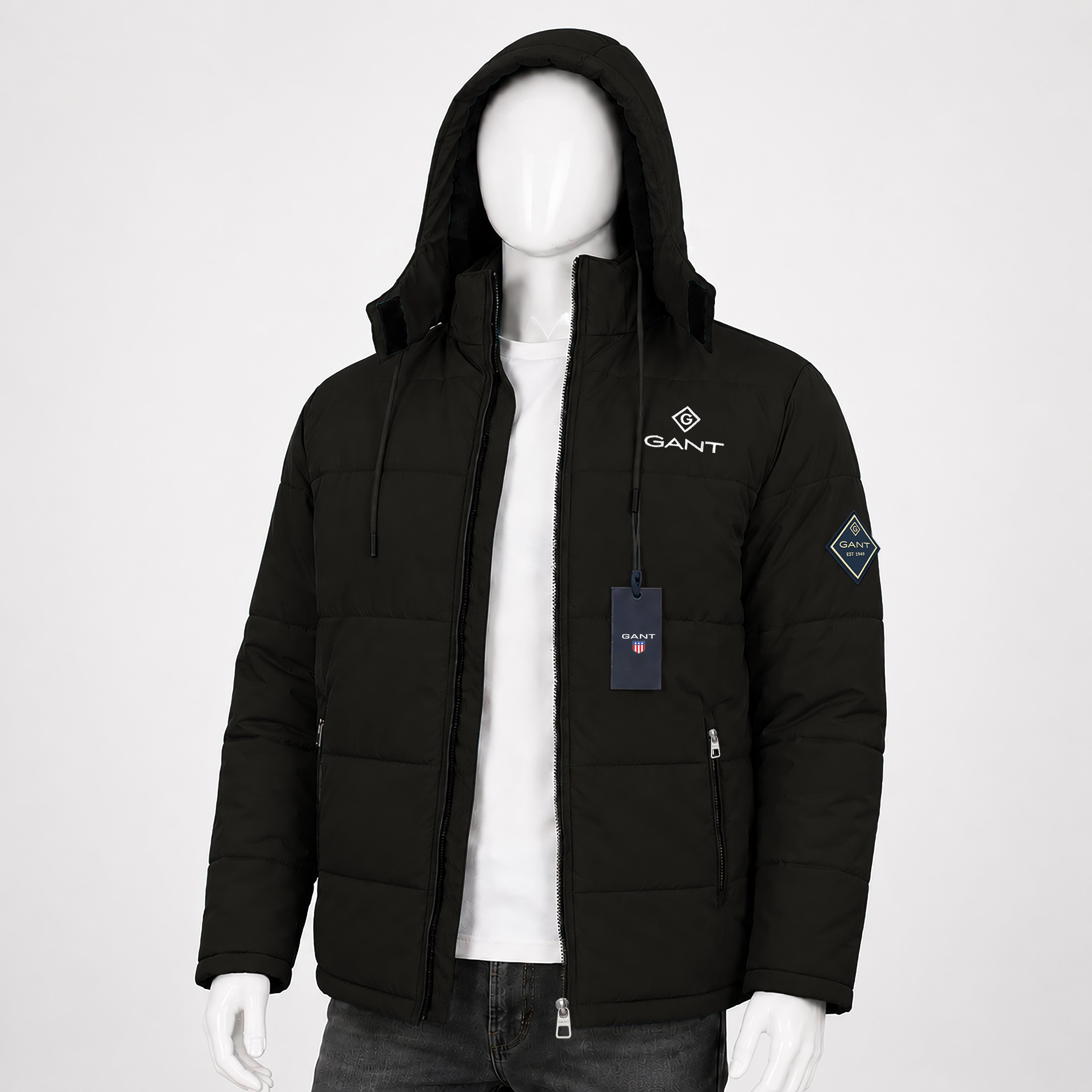 Premium Unisex Hooded Winter Jacket | Everyday Warm Padded Outerwear | Code-WNT8
