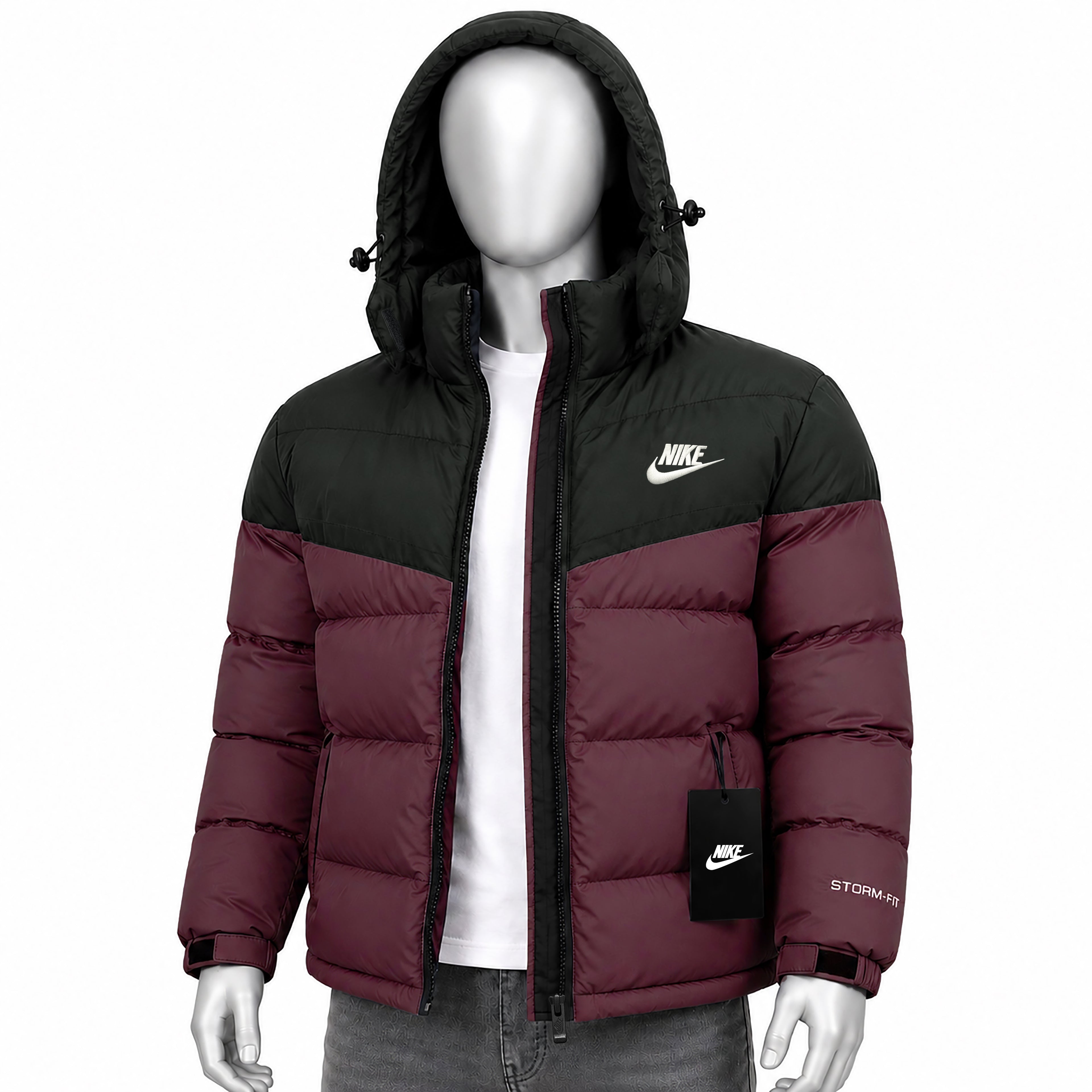Premium Unisex Hooded Puffer Jacket | Warm Winter Outerwear | Code-WNT2