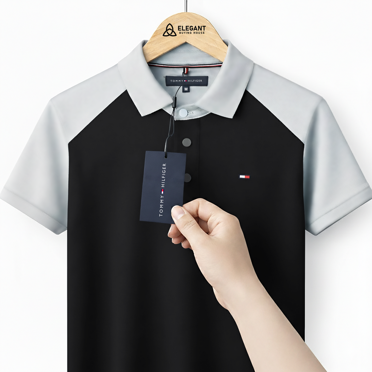 Premium Contrast Panel Polo T-Shirt – Modern Smart Fit Edition| CD-MCP80