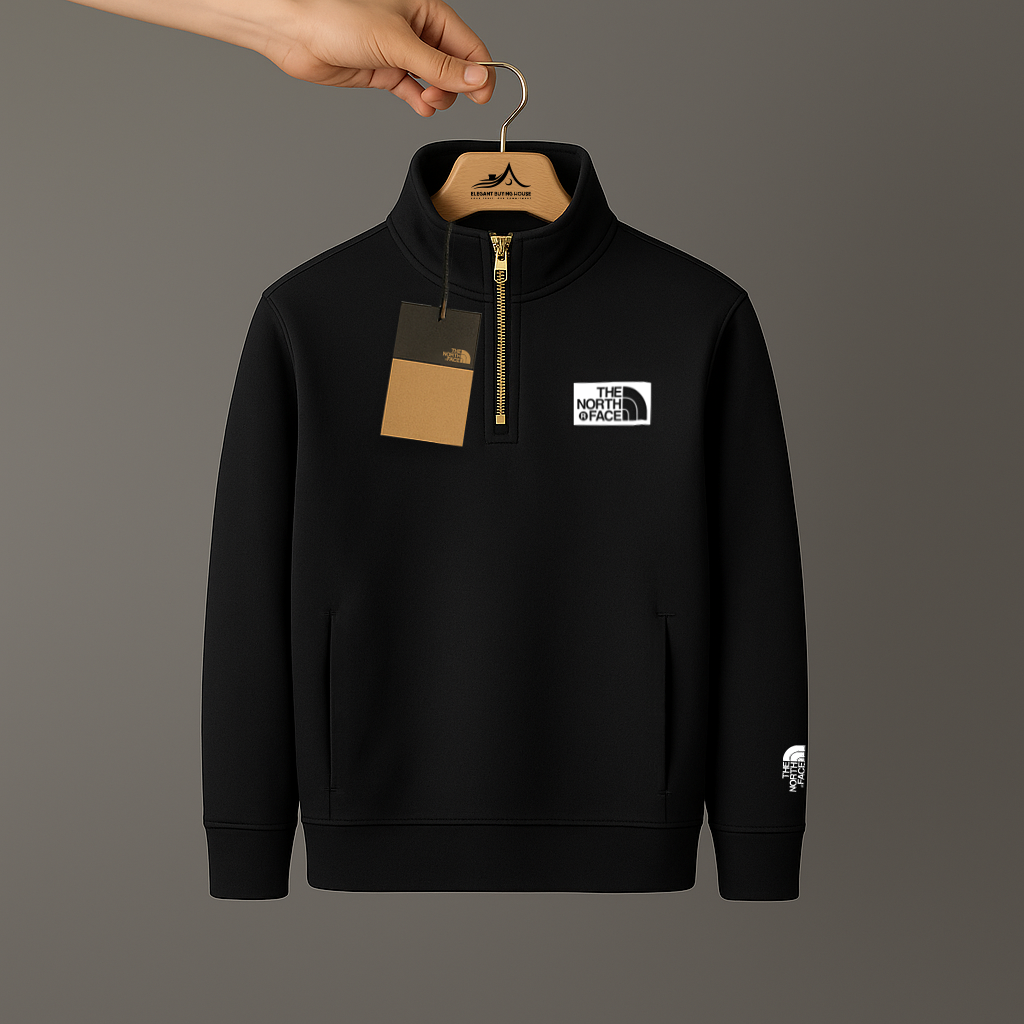 Classic Half-Zip Pullover – Cozy Comfort with Modern Style| Code-SWP21