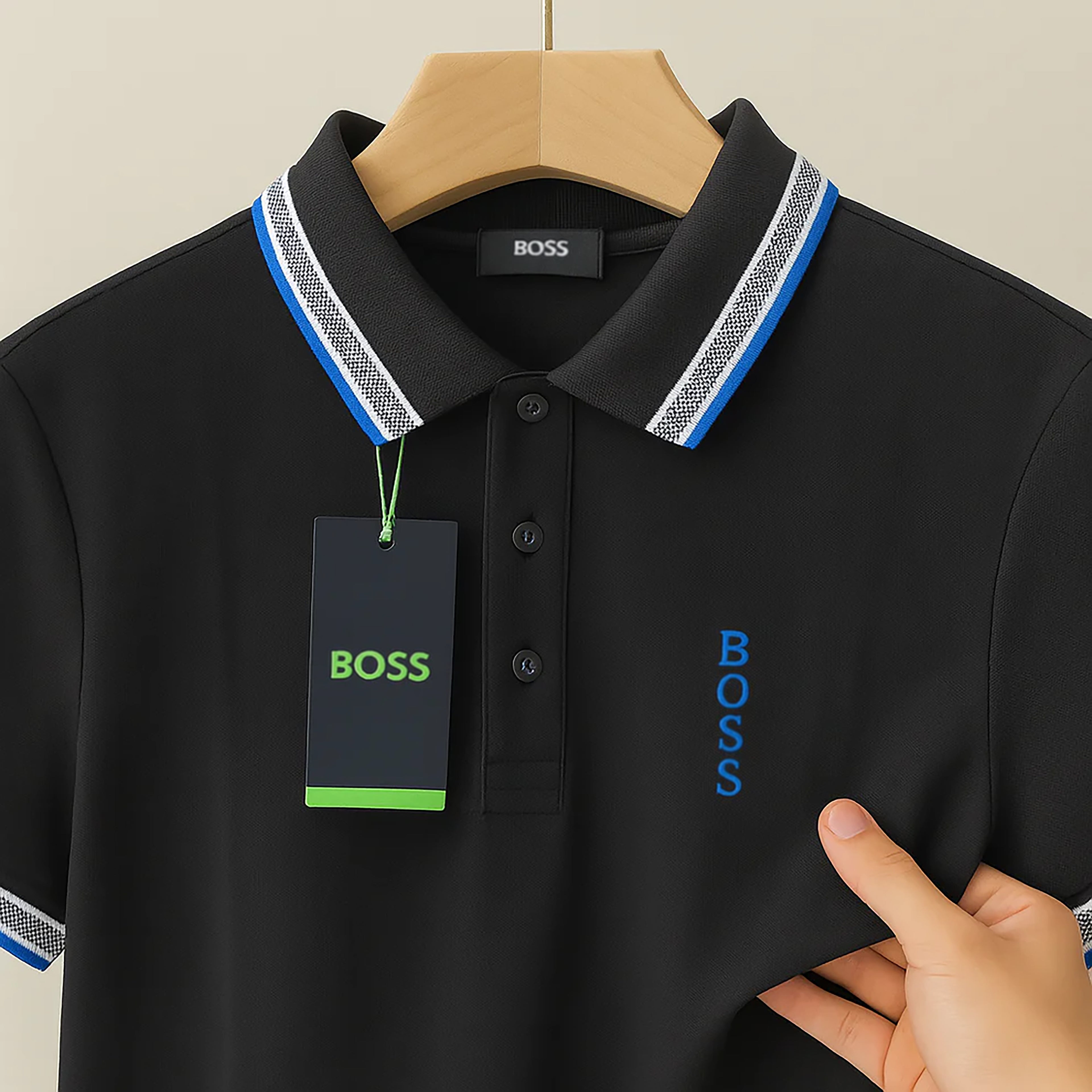 Contrast Collar Polo – Sleek Comfort Fit| CD-PZ64