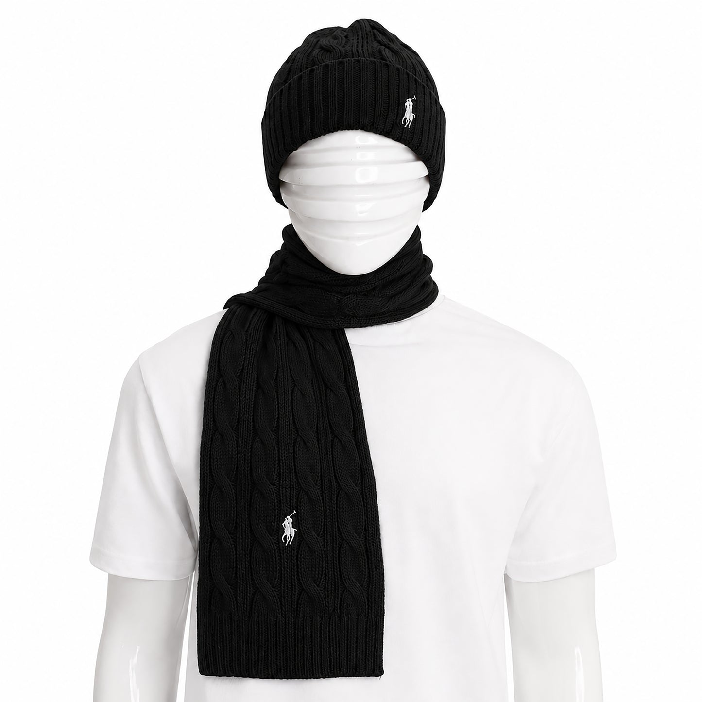 Premium Winter Cap & Muffler Set For Men | Code-SWP106