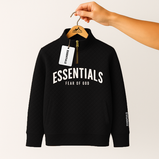 Ultra-Soft Premium Quilted Half-Zip Sweatshirt | Code-SWP40