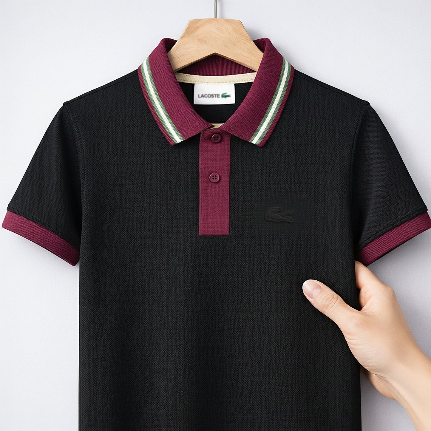 Casual Fit Stripe Polo| CD-PZ9
