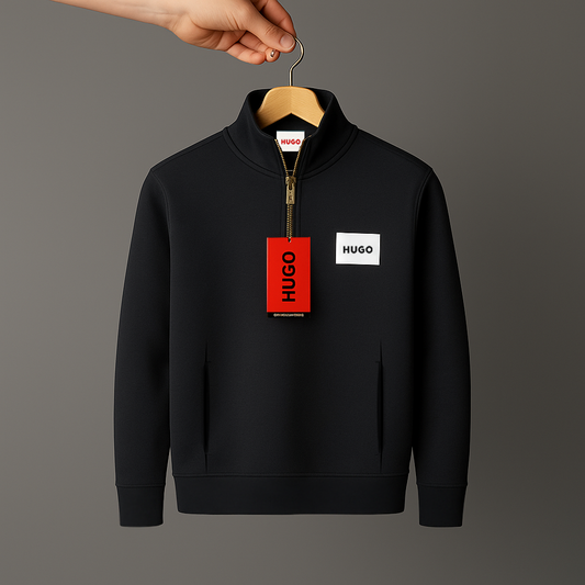 Premium Half-Zip Sweatshirt – Modern Comfort, Effortless Style & Everyday Sophistication| Code-SWP16