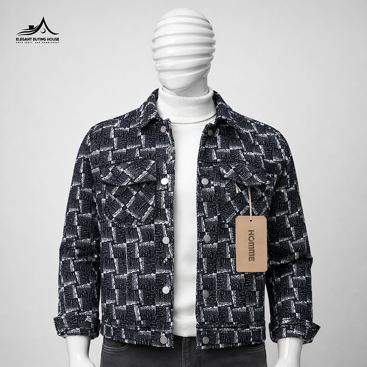 Premium Suede Finish Men’s Winter Jacket – Ultra Soft, Warm & Stylish| Code-SWP54