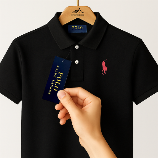 Luxury Cotton Polo Collection – 5 Timeless Colors for Modern Elegance| CD-MPP36