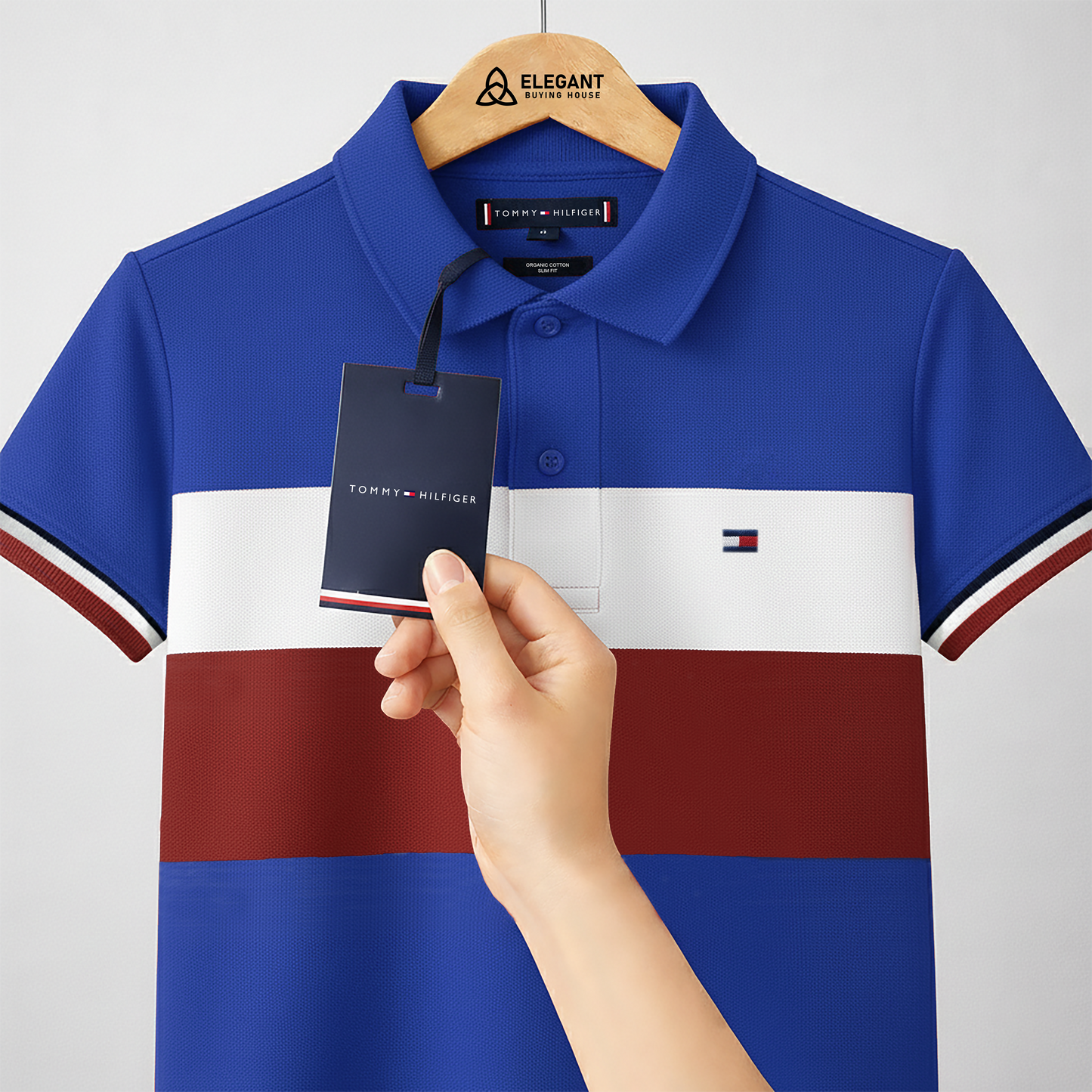 পুরুষদের স্টাইলিশ স্ট্রাইপড পোলো টি-শার্ট – নরম শ্বাস-প্রশ্বাসের যোগ্য ফ্যাব্রিক | একাধিক রঙে পাওয়া যায় | CD-MCP18