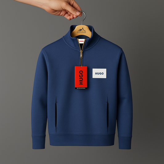 Premium Half-Zip Sweatshirt – Modern Comfort, Effortless Style & Everyday Sophistication| Code-SWP16