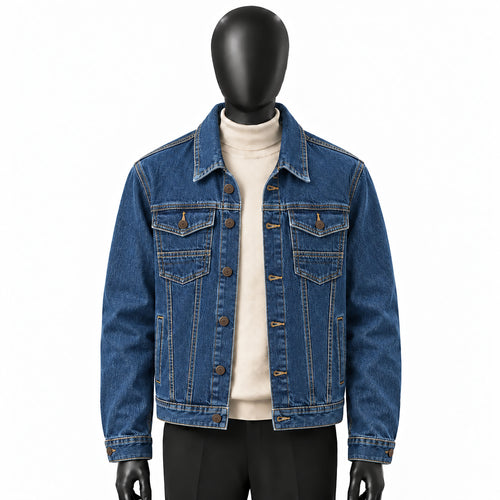 Classic Everyday Denim Jacket | Code-WNT45