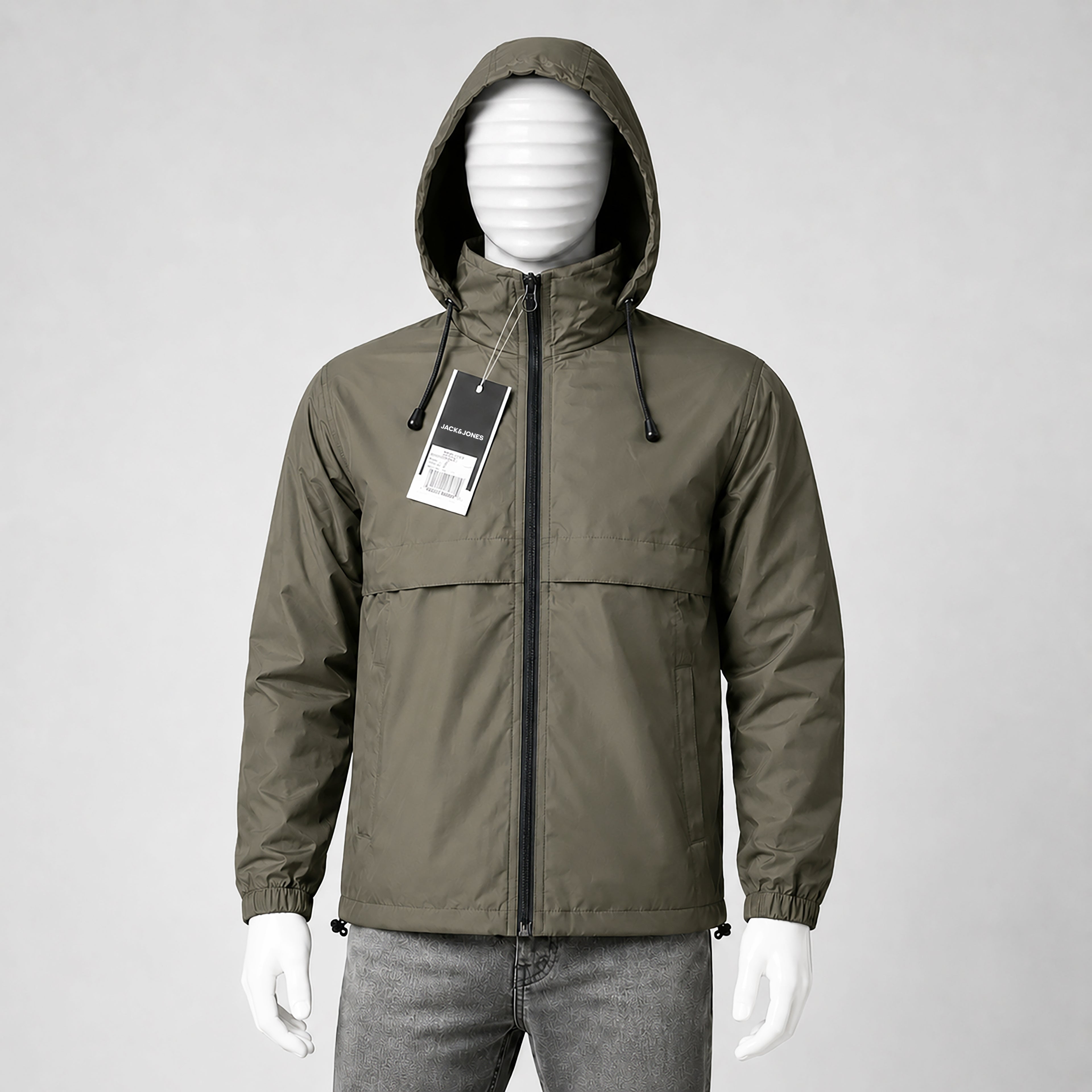 Premium Hooded Windbreaker Jacket for Men | Lightweight Outdoor Wear | Code-WNT10