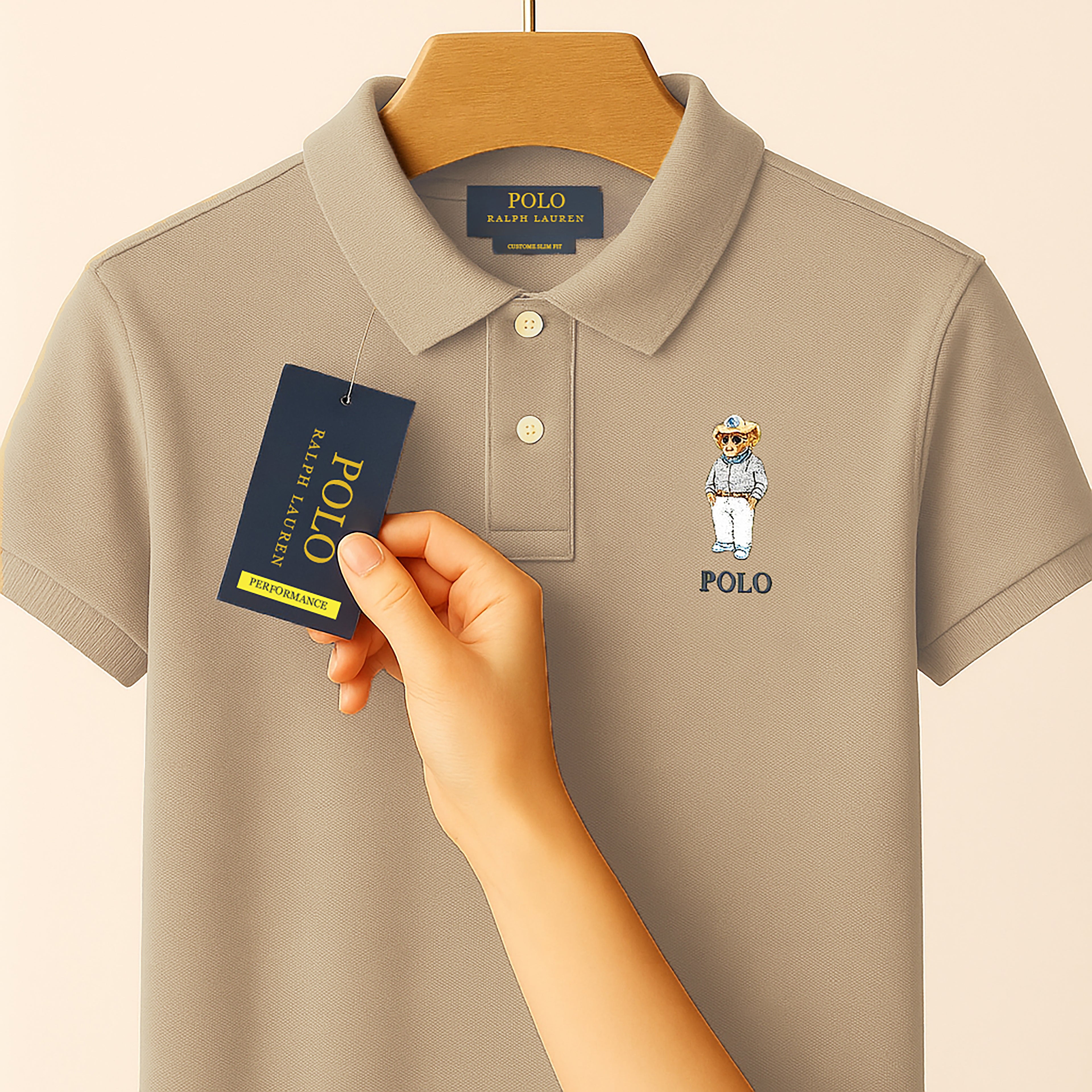 Casual Fit Polo T-Shirt with Stylish Embroidered Detail | CD- PS33