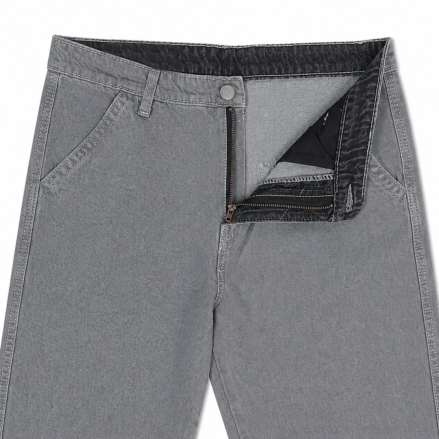 Modern Straight Fit Washed Denim Pants | | CD-PPS20