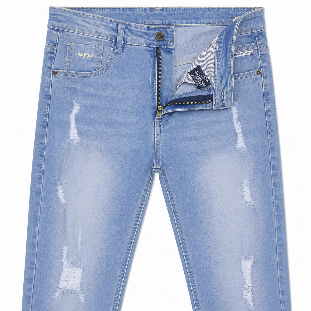 Trendy Distressed Slim Fit Street Style Denim Pant | | CD-PPS34