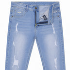 Trendy Distressed Slim Fit Street Style Denim Pant | | CD-PPS34
