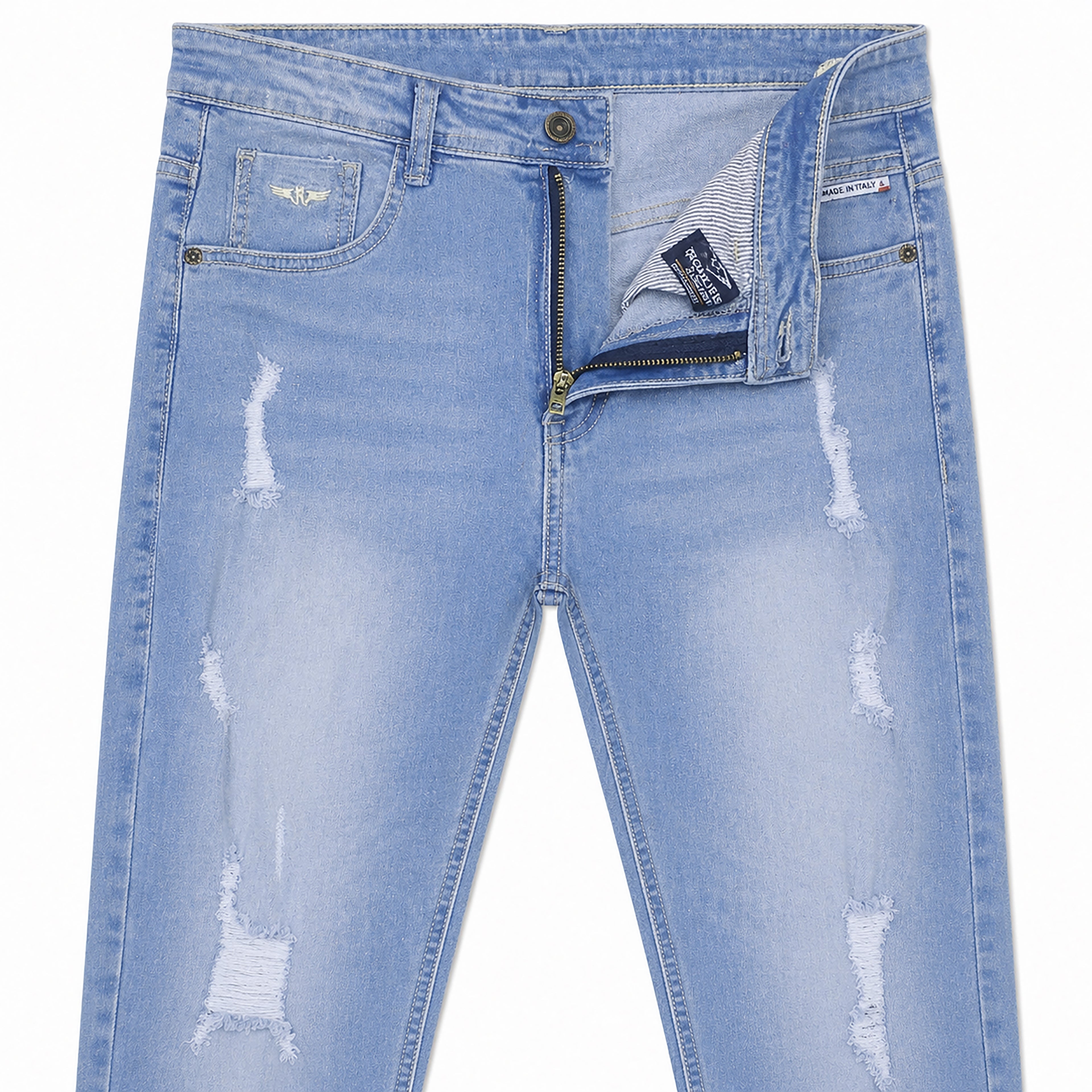 Trendy Distressed Slim Fit Street Style Denim Pant | | CD-PPS34