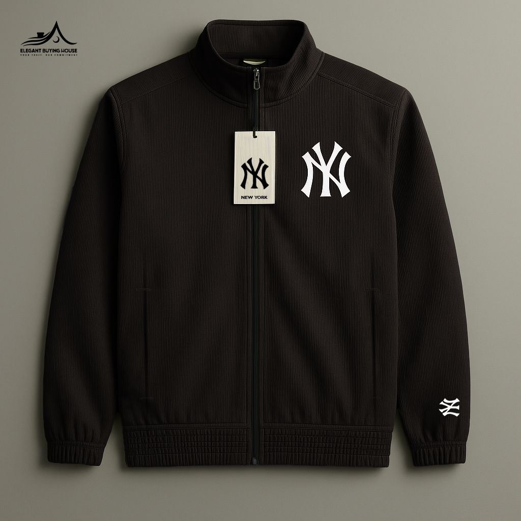 Premium Ribbed Zip-Up Streetwear Jacket – Ultra Comfort & Modern Fit | Code-SWP42