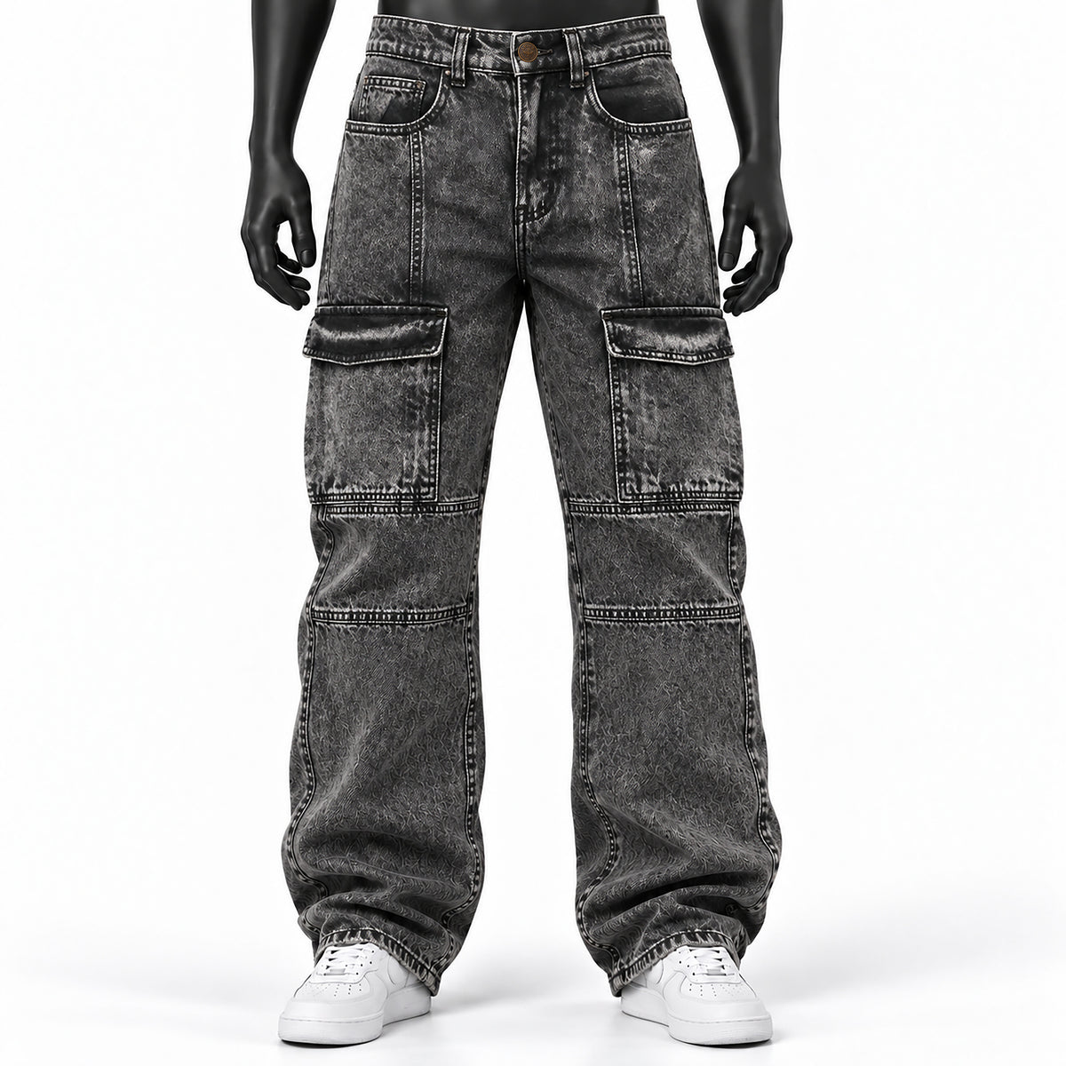Urban Style Straight Cut Baggy Pants| Code-WNT44