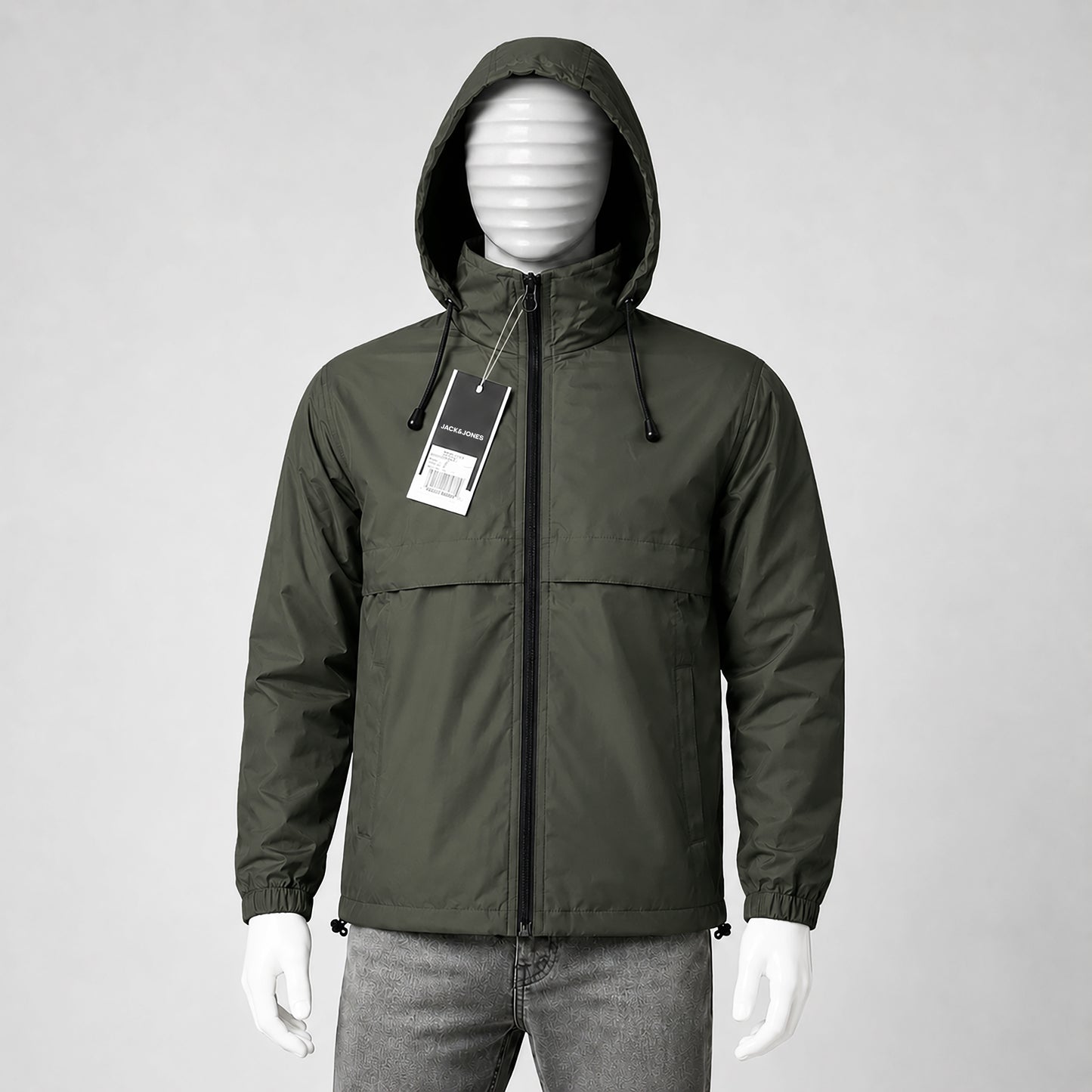 Premium Hooded Windbreaker Jacket for Men | Lightweight Outdoor Wear | Code-WNT10