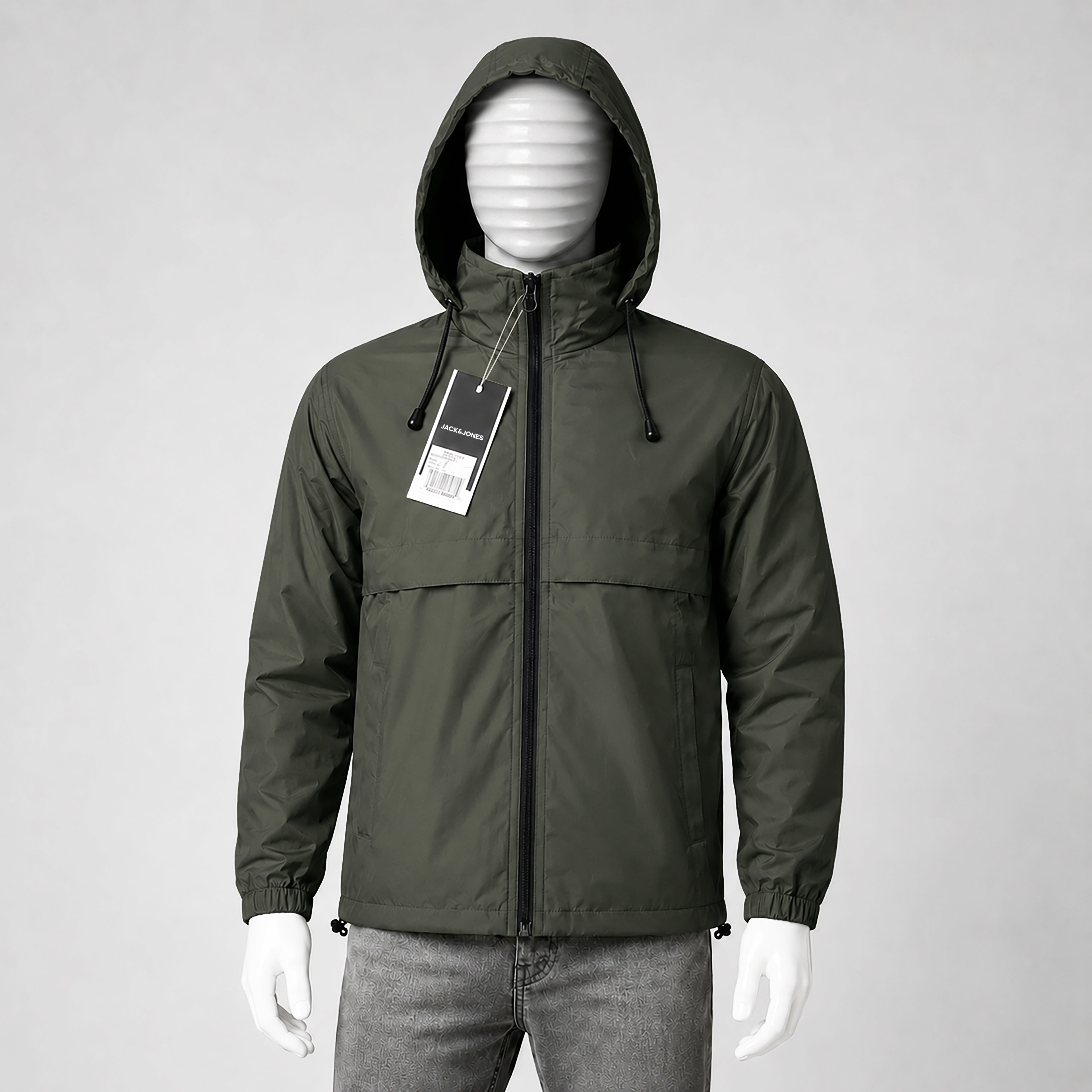 Premium Hooded Windbreaker Jacket for Men | Lightweight Outdoor Wear | Code-WNT10