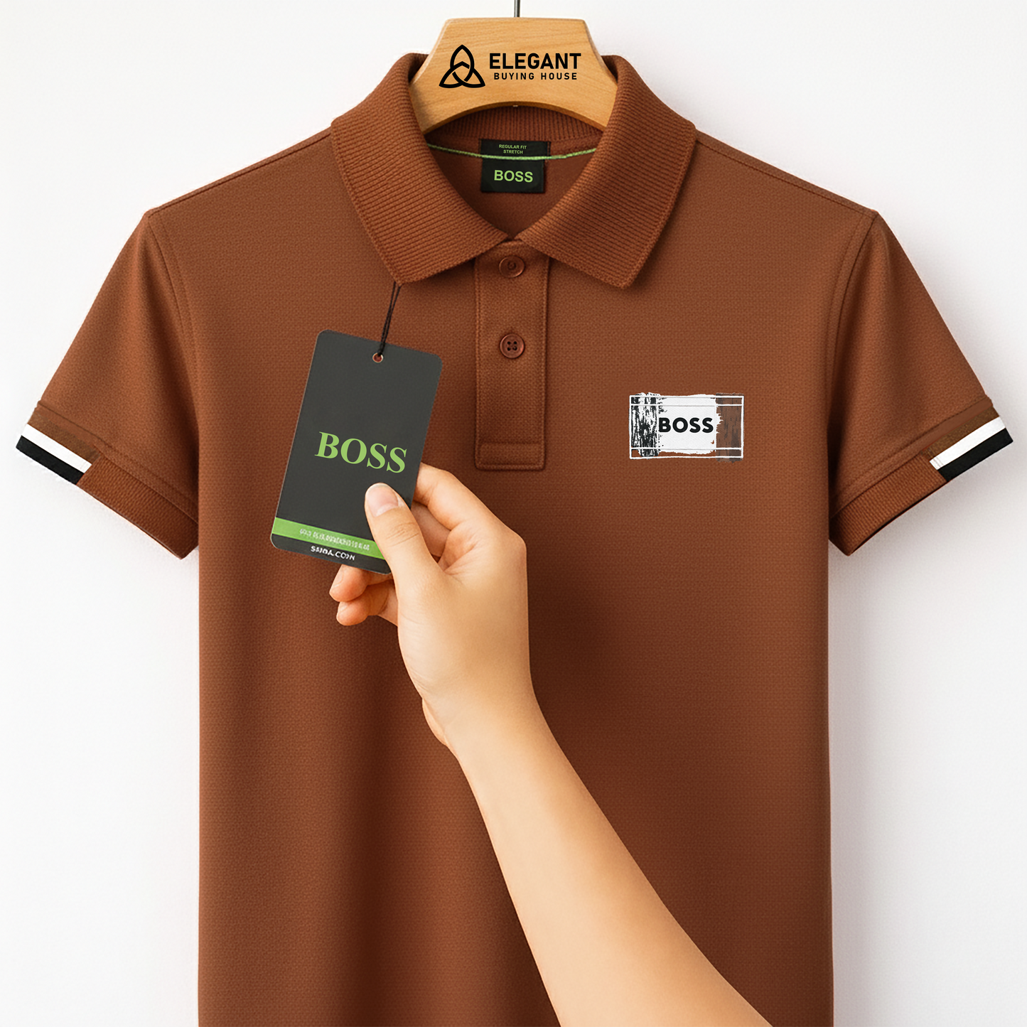 পুরুষদের প্রিমিয়াম সলিড পোলো টি-শার্ট – নরম স্ট্রেচ ফ্যাব্রিক, স্মার্ট রেগুলার ফিট | ৫টি মার্জিত রঙের বিকল্প | CD-MCP23