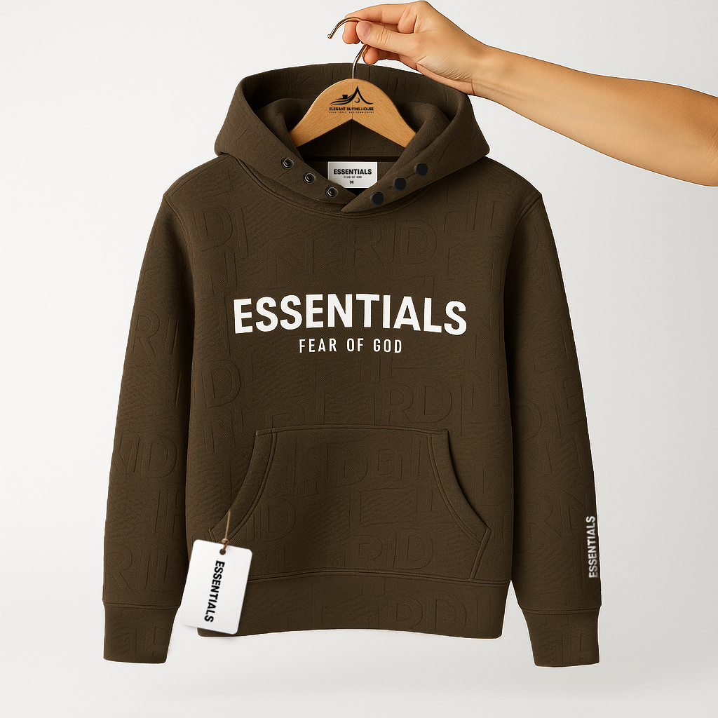 Ultra-Soft Premium Embossed Hoodie – Winter Essential Comfort Wear | Code-SWP39