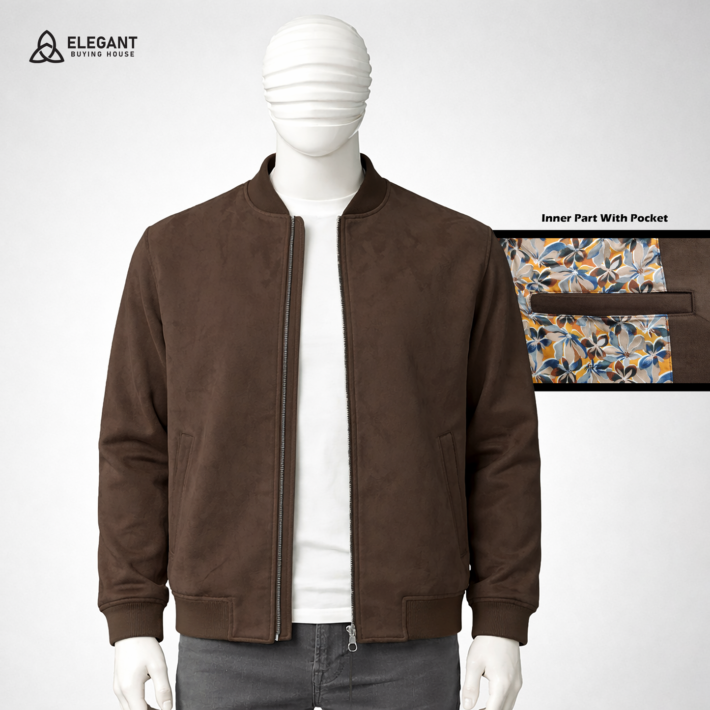 পুরুষদের ক্যাজুয়াল শীতকালীন জ্যাকেট - হালকা, উষ্ণ এবং আধুনিক ফিট | কোড-SWP88