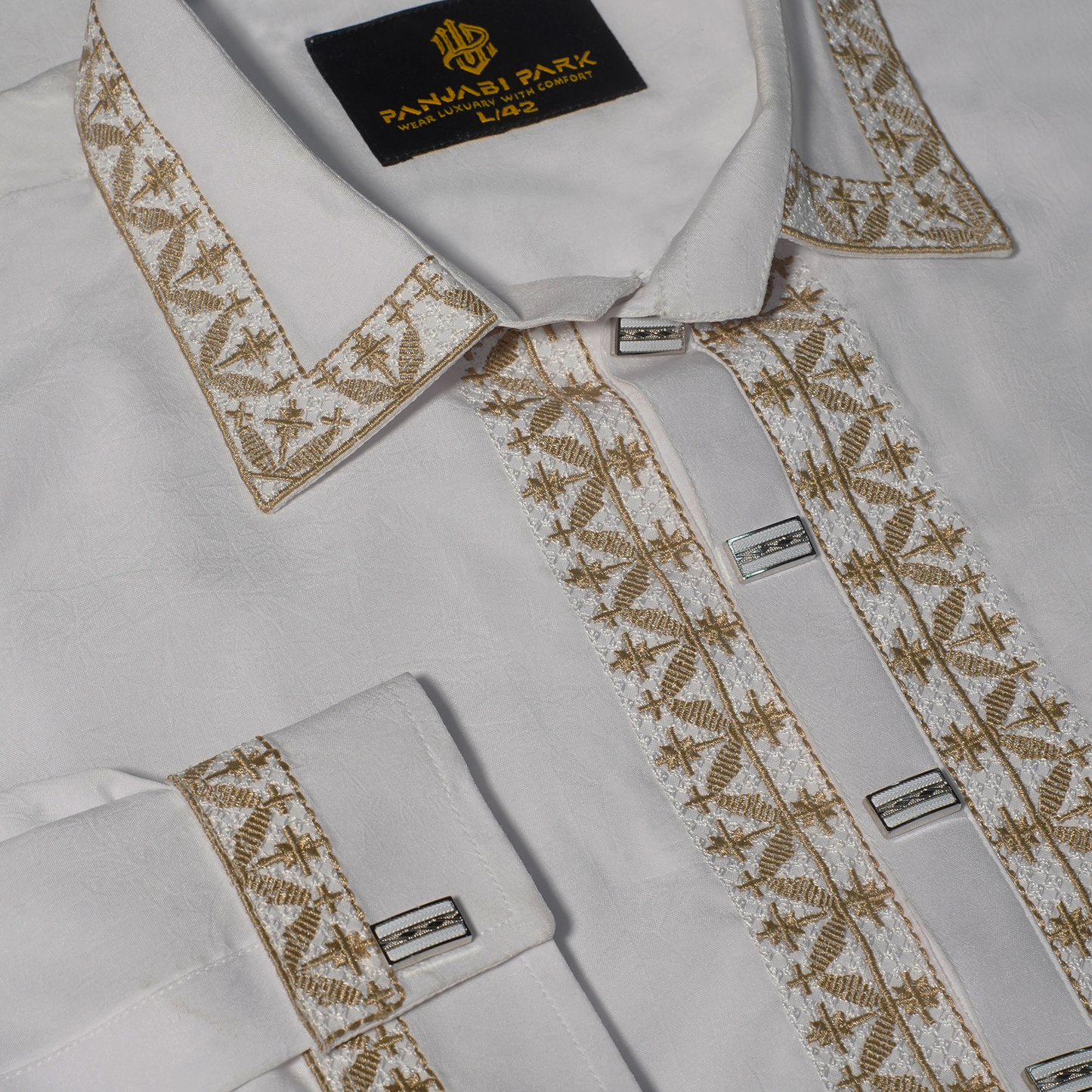 Classic Premium Embroidered Kabli for Refined Style | CD-PGK3