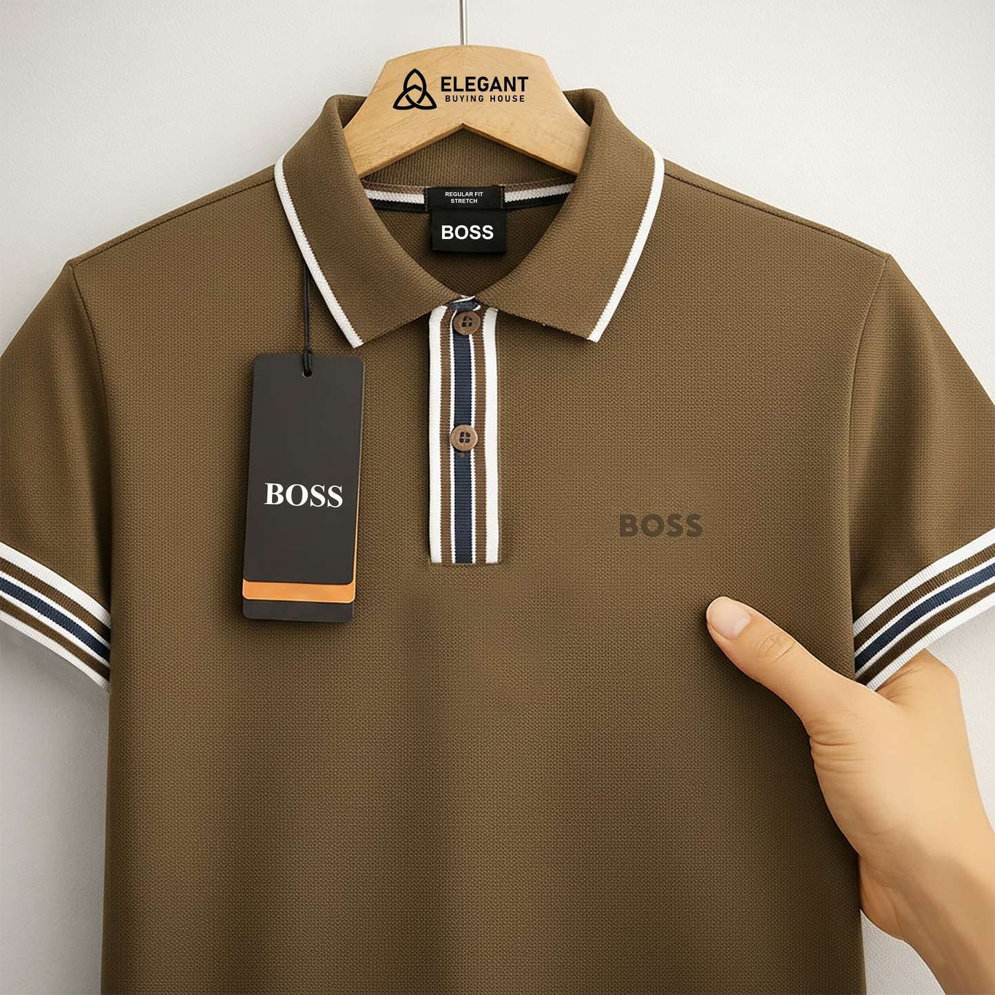 পুরুষদের ক্লাসিক পোলো টি-শার্ট | আরামদায়ক ফিট | প্রতিদিনের স্মার্ট স্টাইল | CD-MCP26