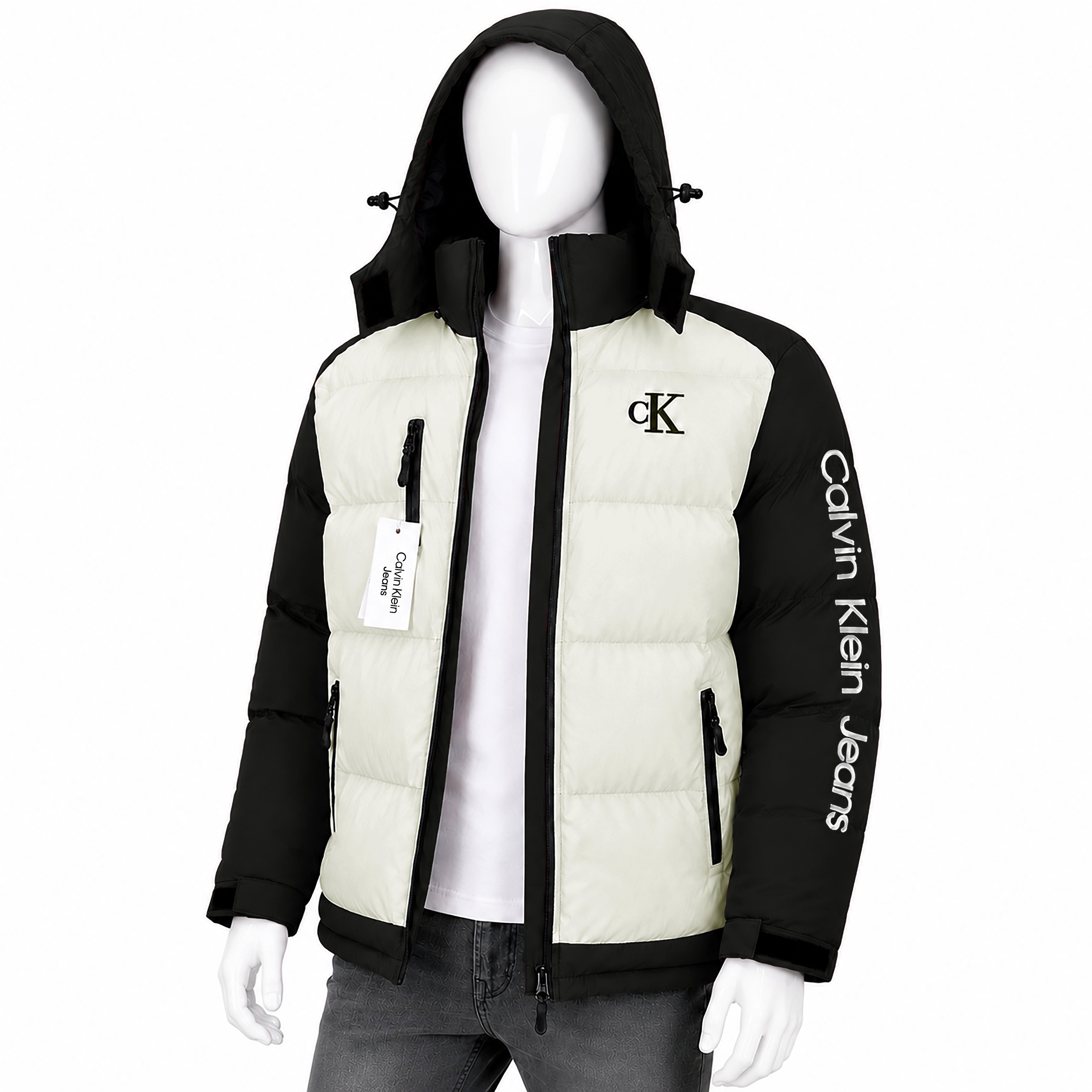 Premium Unisex Hooded Puffer Jacket | Everyday Winter Comfort | Code-WNT7
