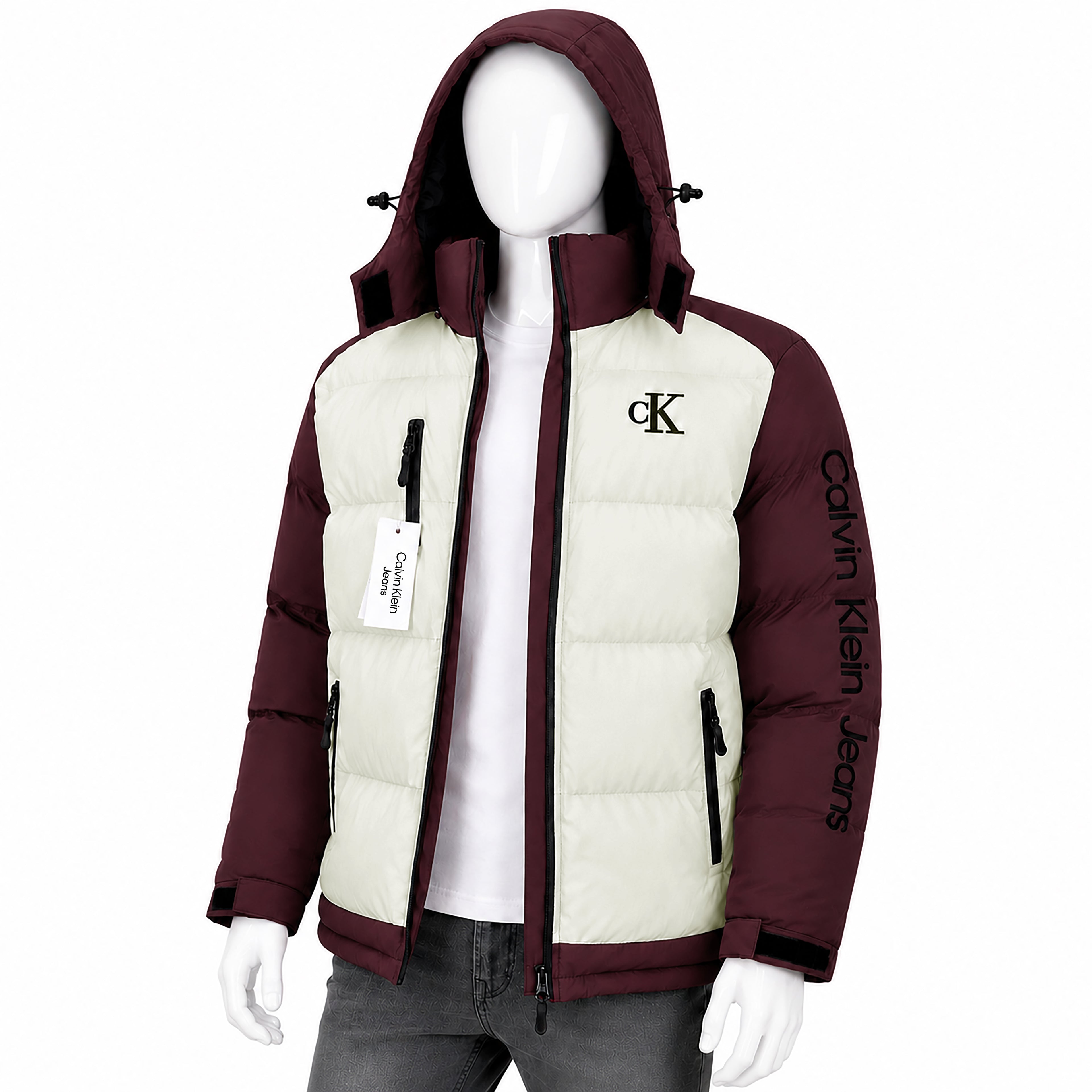 Premium Unisex Hooded Puffer Jacket | Everyday Winter Comfort | Code-WNT7