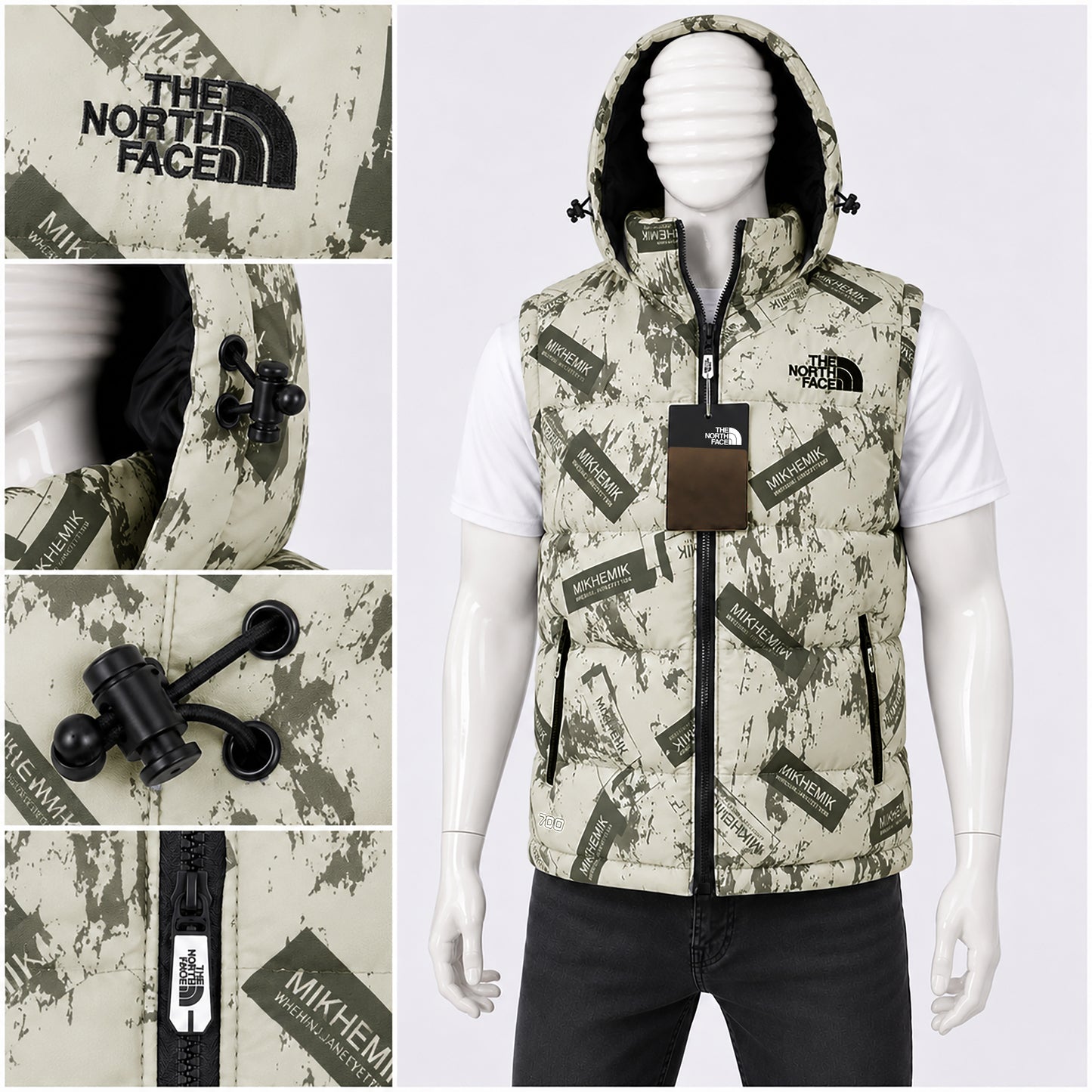 Premium Hooded Puffer Vest Jacket for Men | Warm Lightweight Winter Wear | Code-WNT21