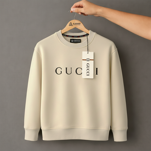 Classic Solid Color Sweatshirt for Men – Warm, Stylish & Comfortable | Code-SWP80