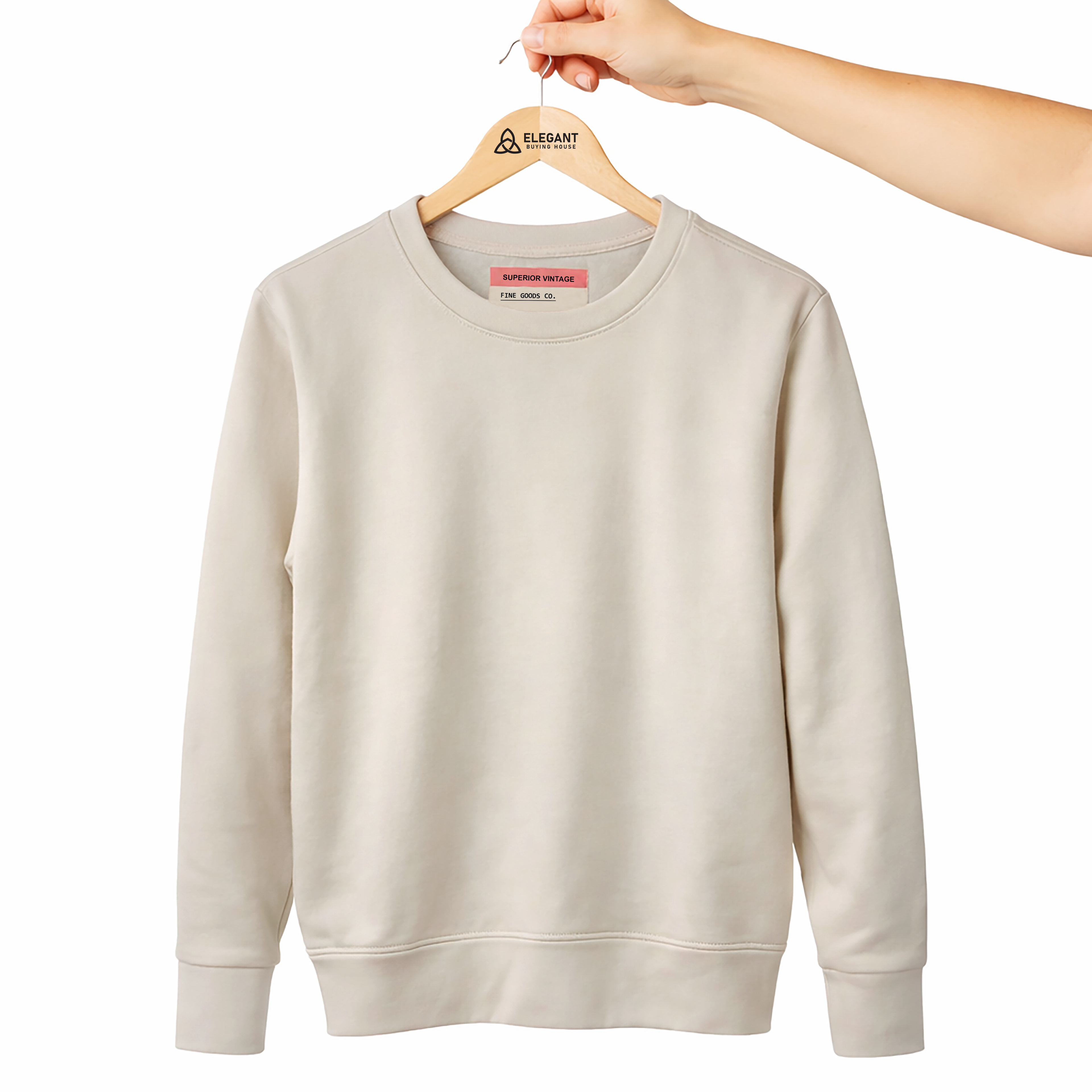 Premium Soft Touch Crew Neck Sweatshirt | Code-SWP93