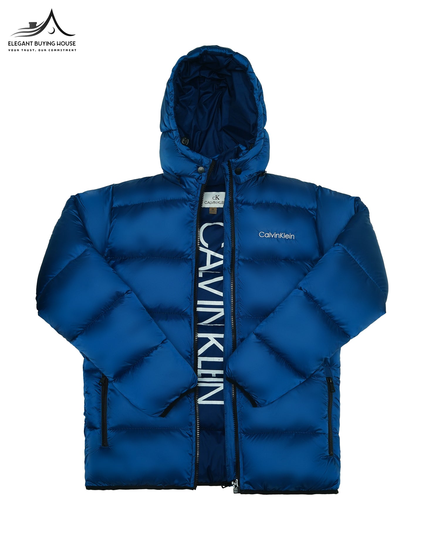 CK Unisex Storm Blue Puffer Jacket Code-CK3