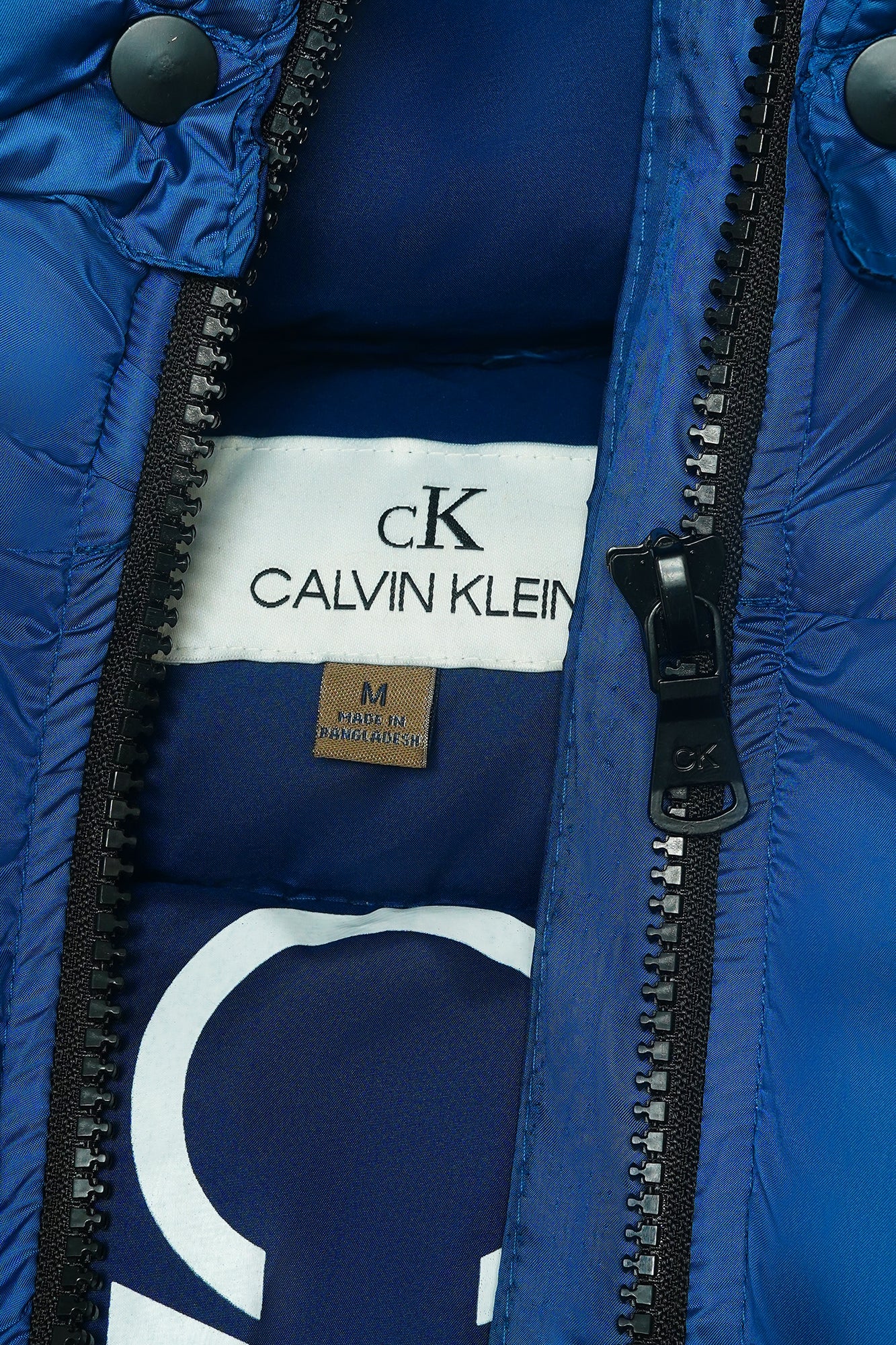 CK Unisex Storm Blue Puffer Jacket Code-CK3