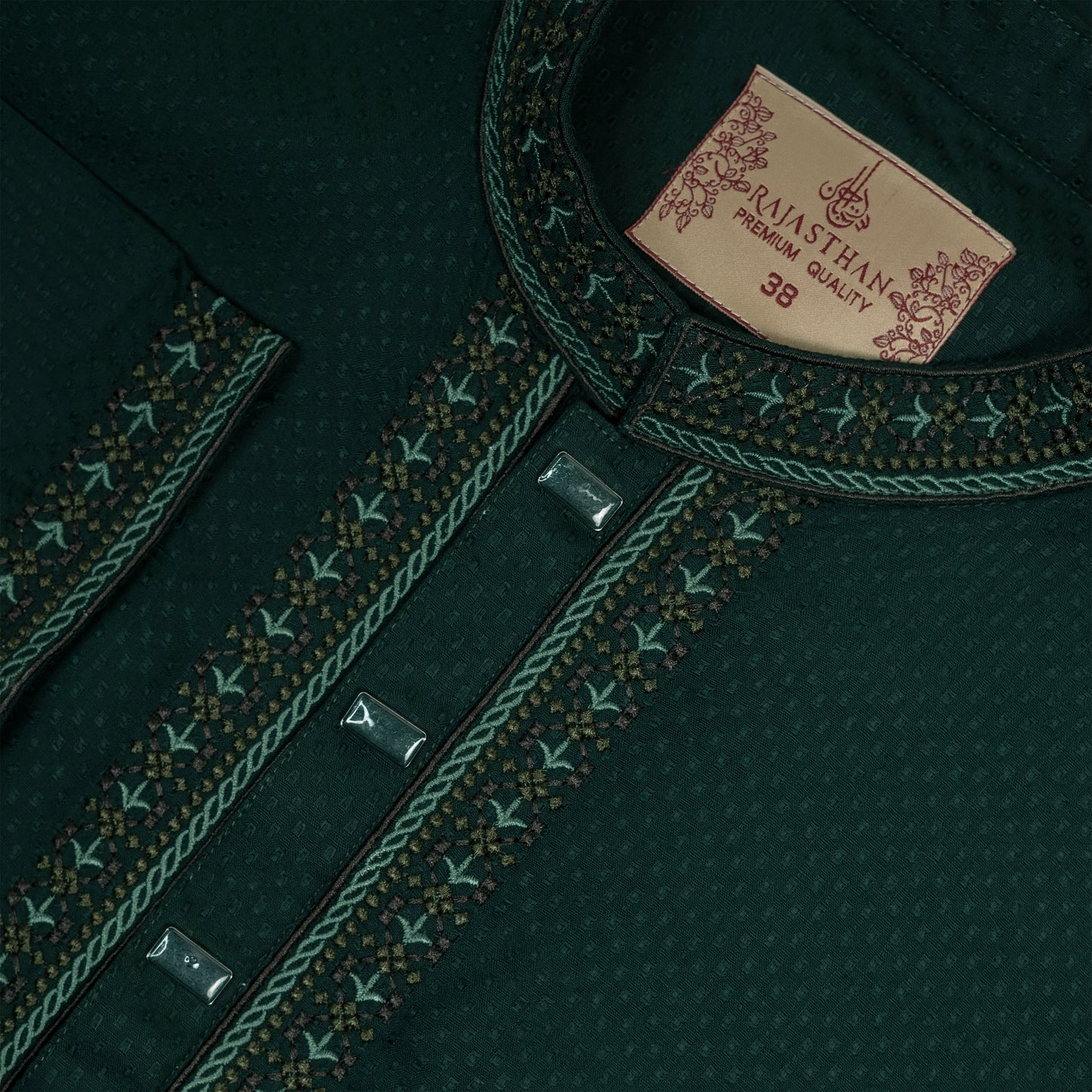Men’s Elegant Minimal Embroidered Panjabi | CD-PG101